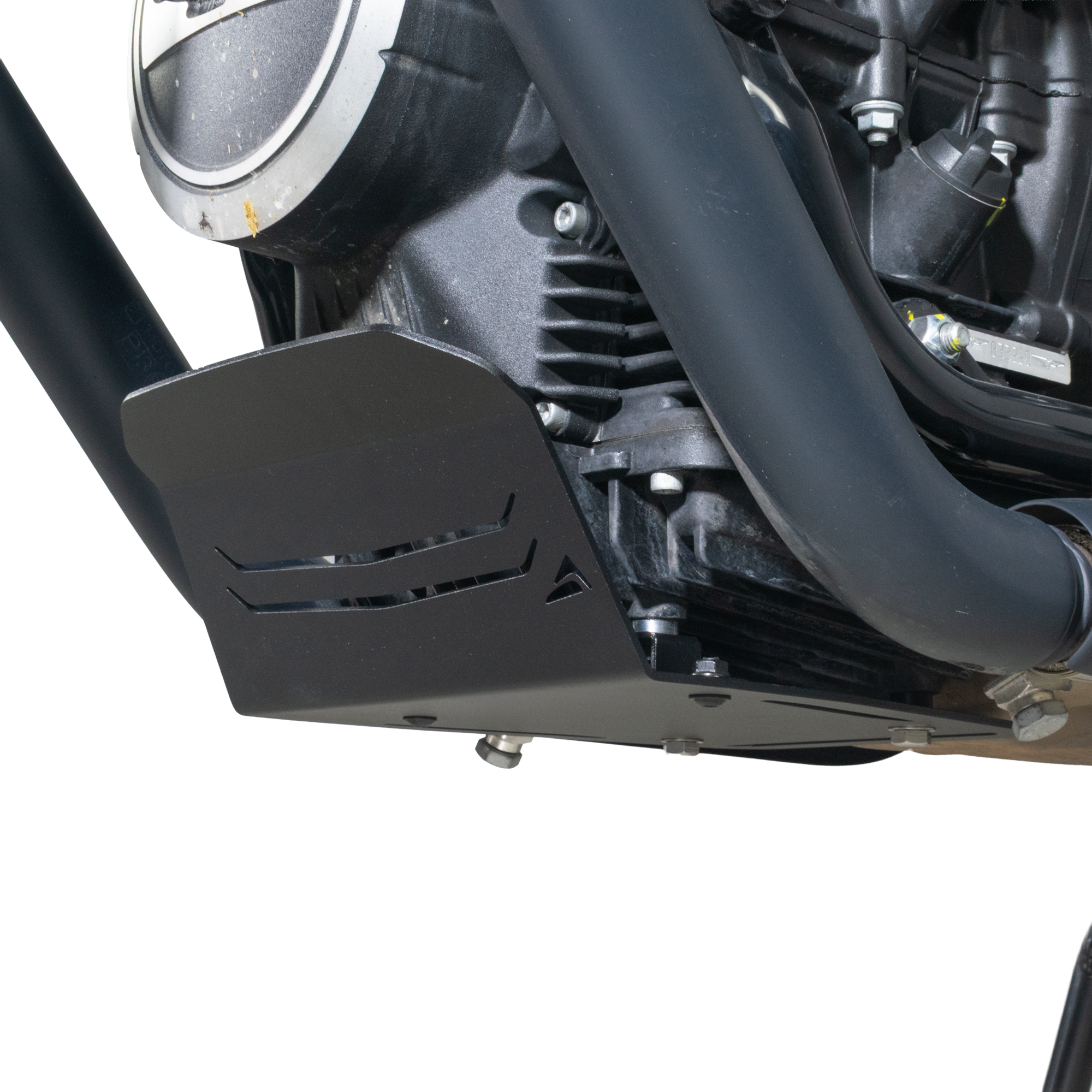 Pyramid Engine Guard | Matte Black | Moto Guzzi V7 Sport 850 2025>Current - Shop name