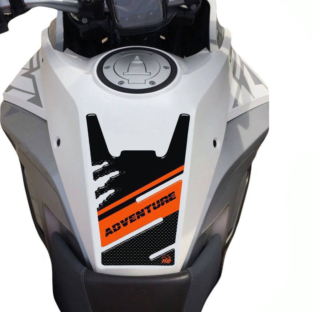 Resin Bike 3D Motorcycle Stickers - Tank Pad | KTM 1050 Adventure - Pyramid Motorcycle Accessories