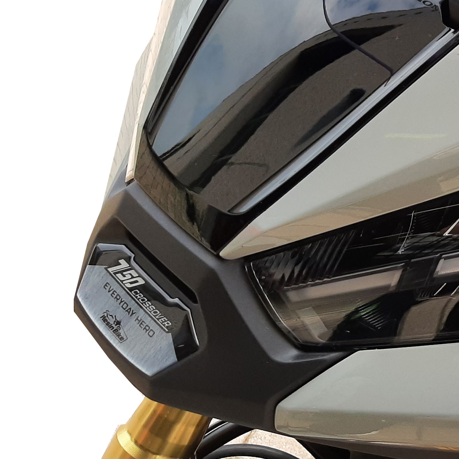Resin Bike 3D Motorcycle Stickers - Front Fender | Honda X-Adv 2021>2024 RB-1000440700002 - Pyramid Motorcycle Accessories