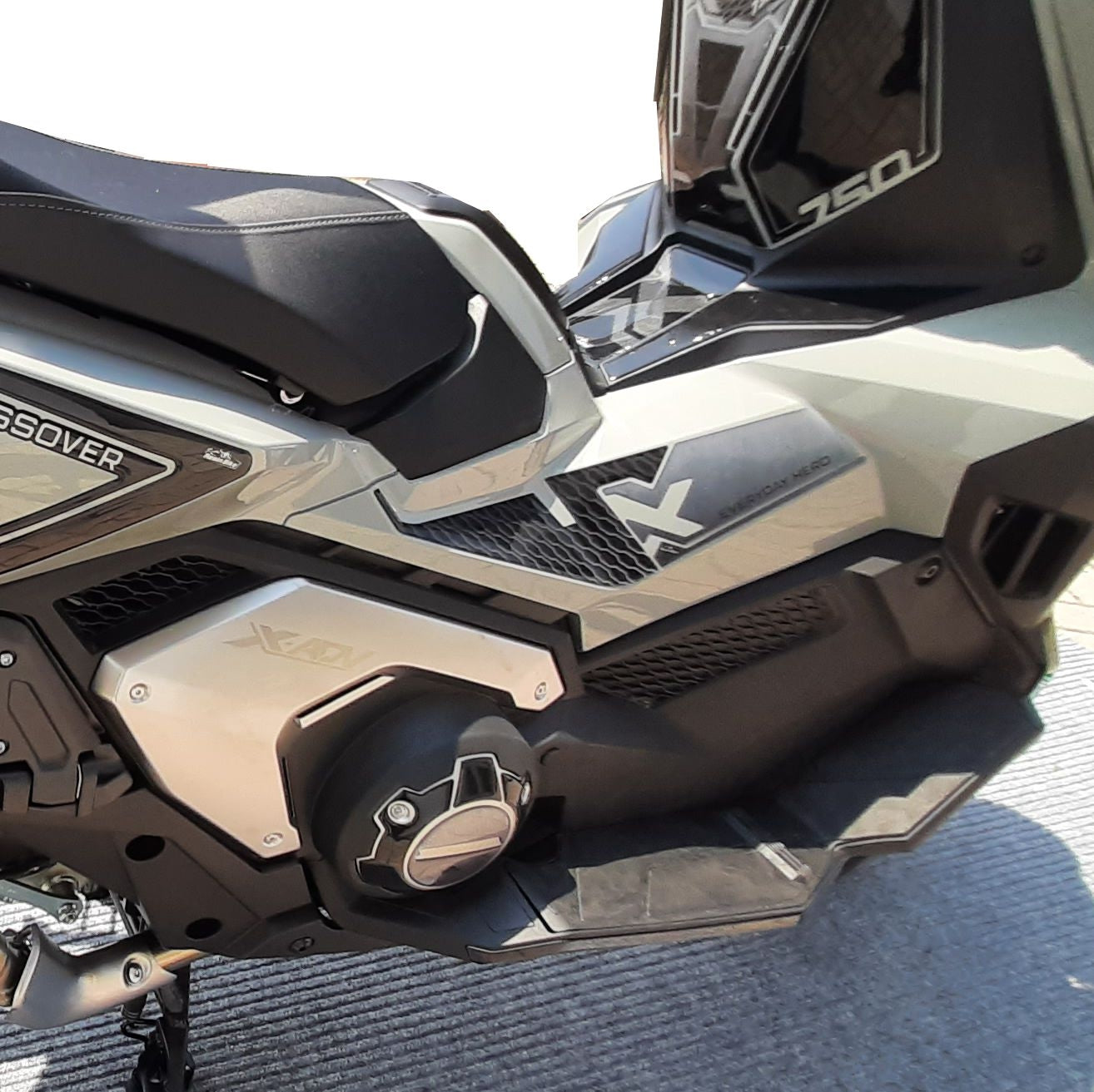 Resin Bike 3D Motorcycle Stickers - Tank Sides | Honda X-Adv 2021>2024 RB-1000441100009 - Pyramid Motorcycle Accessories
