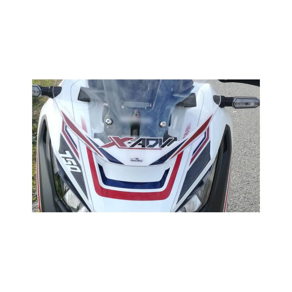 Resin Bike 3D Motorcycle Stickers - Front Fender | Honda X-Adv 2017>2020 RB-B57457T7 - Pyramid Motorcycle Accessories