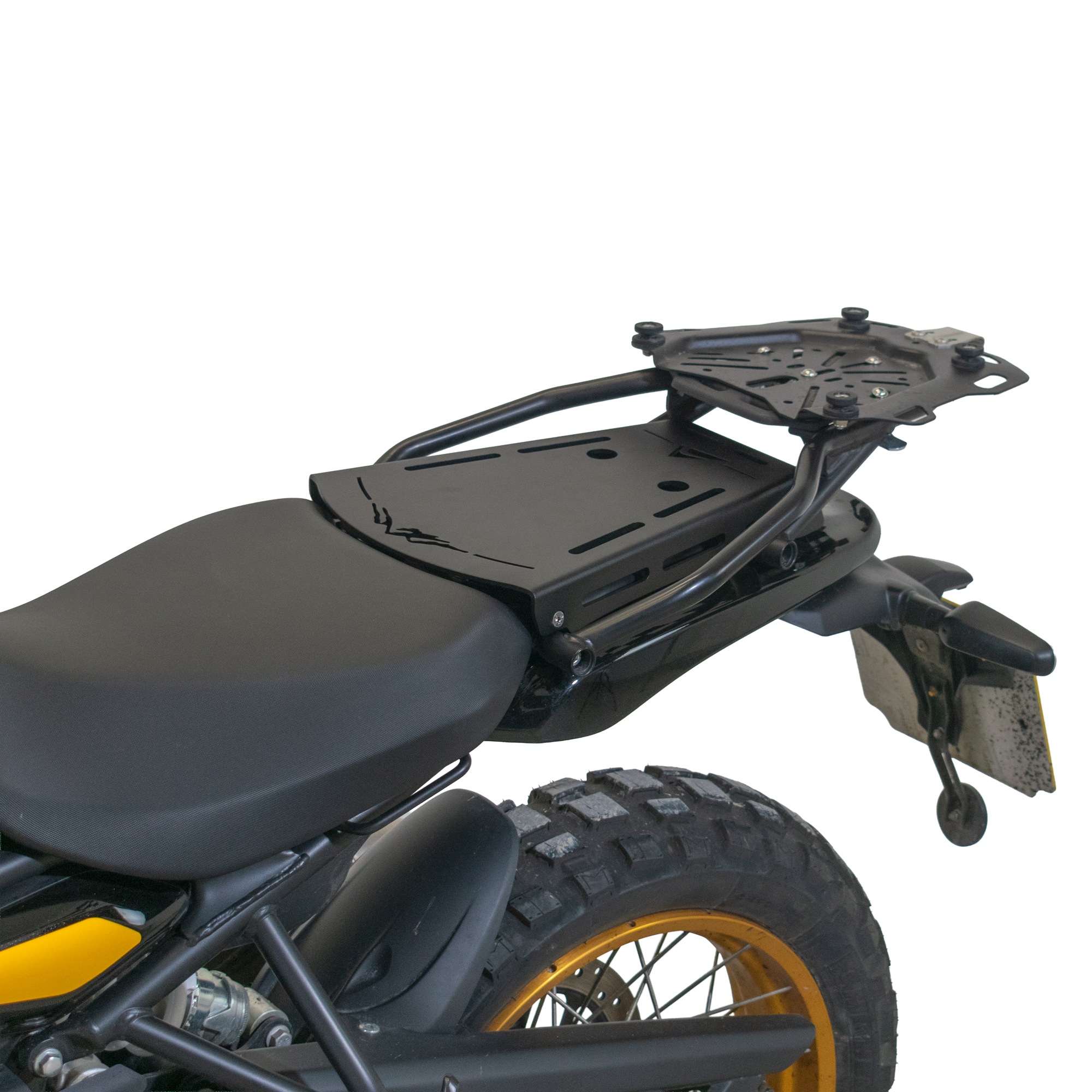 Pyramid Pillion Seat Rack | Matte Black | Royal Enfield Himayalan 450 2023>Current (Copy) - Pyramid Motorcycle Accessories