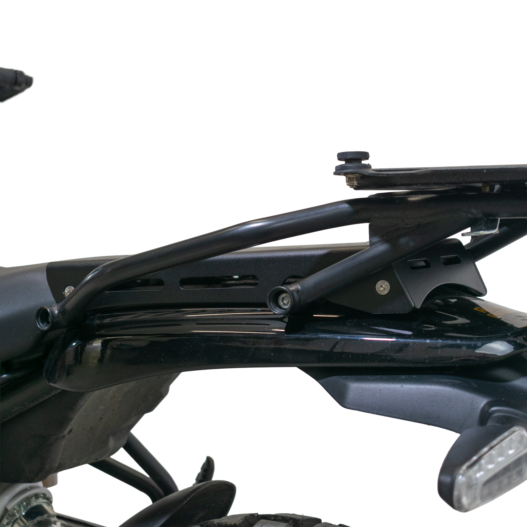 Pyramid Pillion Seat Rack | Matte Black | Royal Enfield Himayalan 450 2023>Current (Copy) - Pyramid Motorcycle Accessories