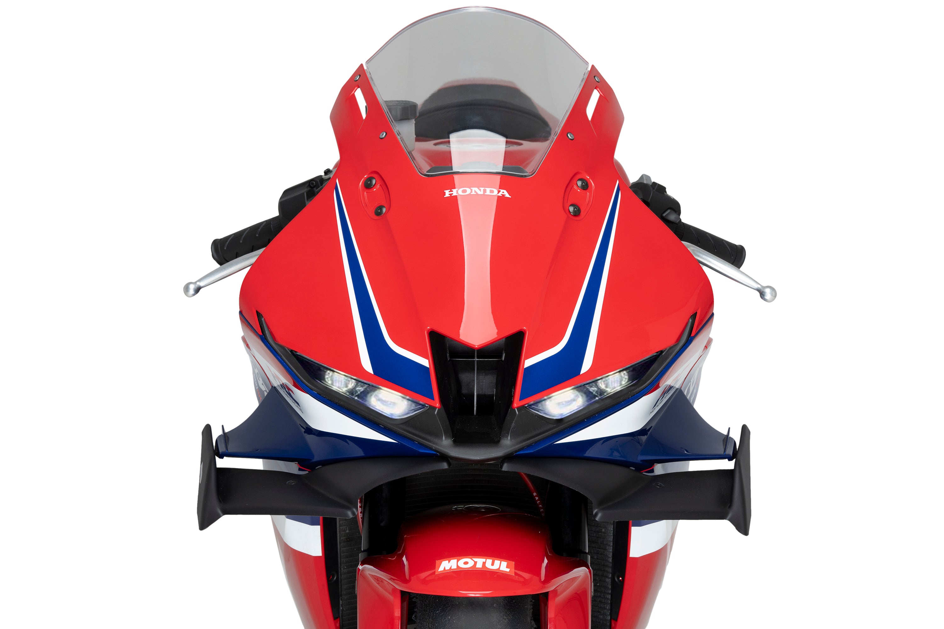 Puig Front Downforce Wings | Matte Black | Honda CBR 600 RR 2024>Current - Pyramid Motorcycle Accessories