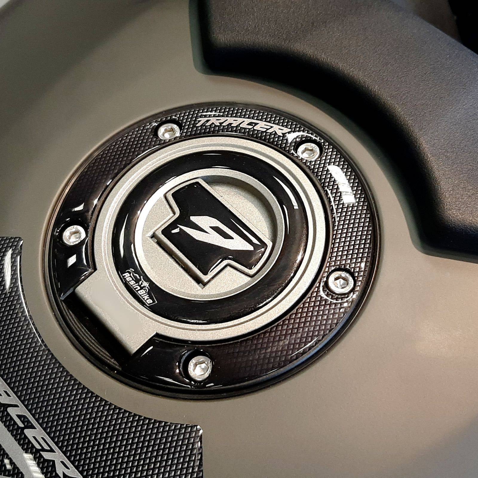 Resin Bike 3D Motorcycle Stickers - Fuel Cap | Yamaha Tracer 9 2021>Current RB-1000444000009 - Pyramid Motorcycle Accessories