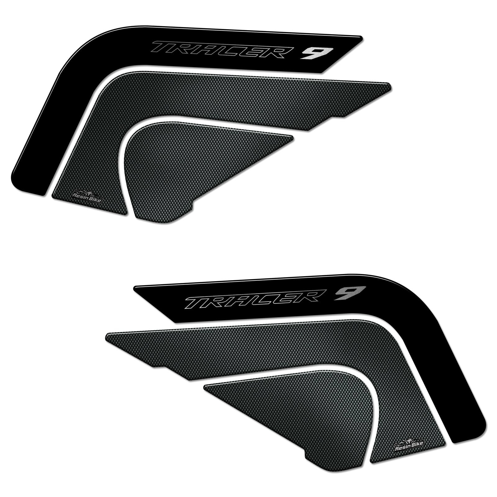 Resin Bike 3D Motorcycle Stickers - Tank Sides | Yamaha Tracer 9 2021>Current RB-1000444100006 - Pyramid Motorcycle Accessories