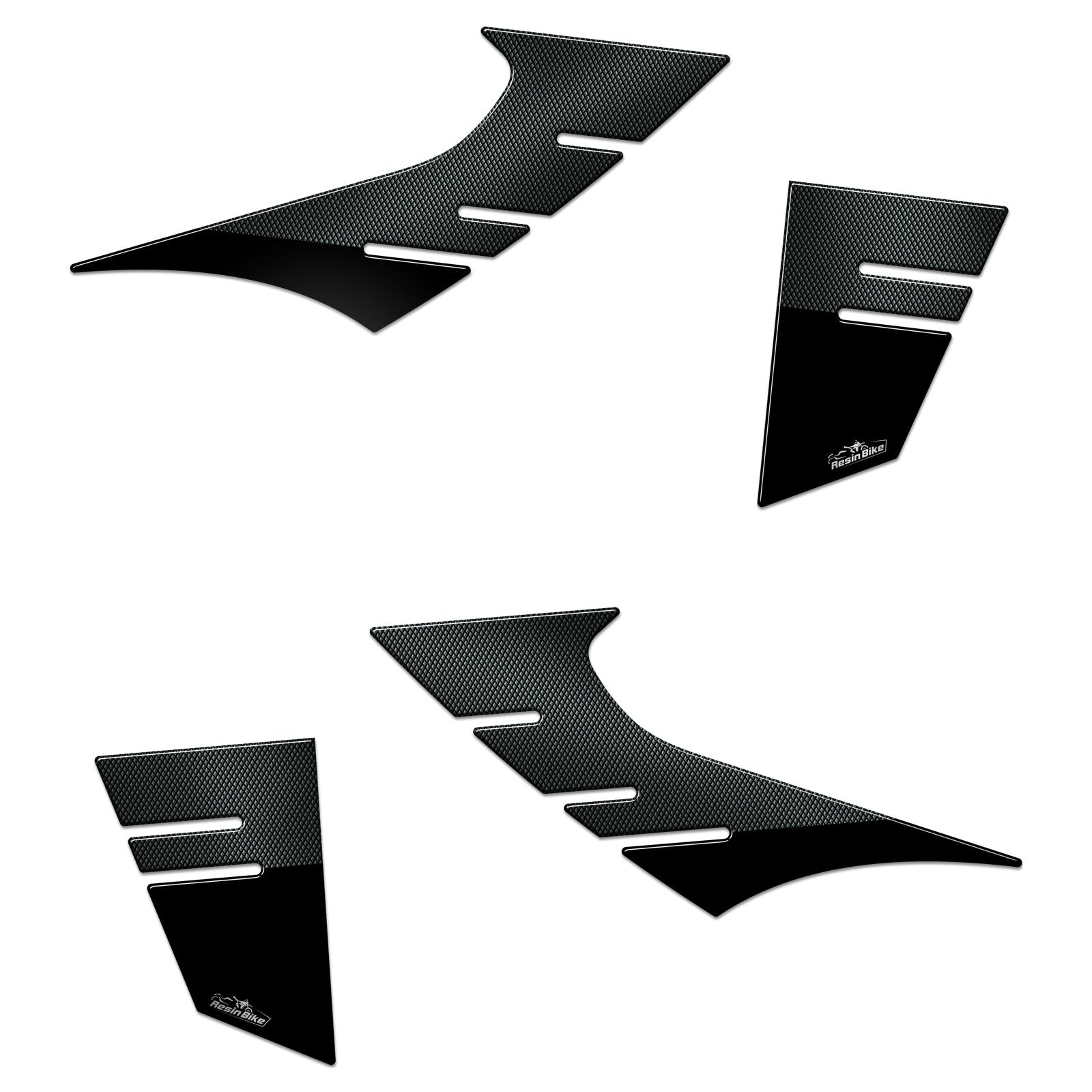 Resin Bike 3D Motorcycle Stickers - Tank Sides | Yamaha Tracer 9 2021>Current RB-1000444400007 - Pyramid Motorcycle Accessories