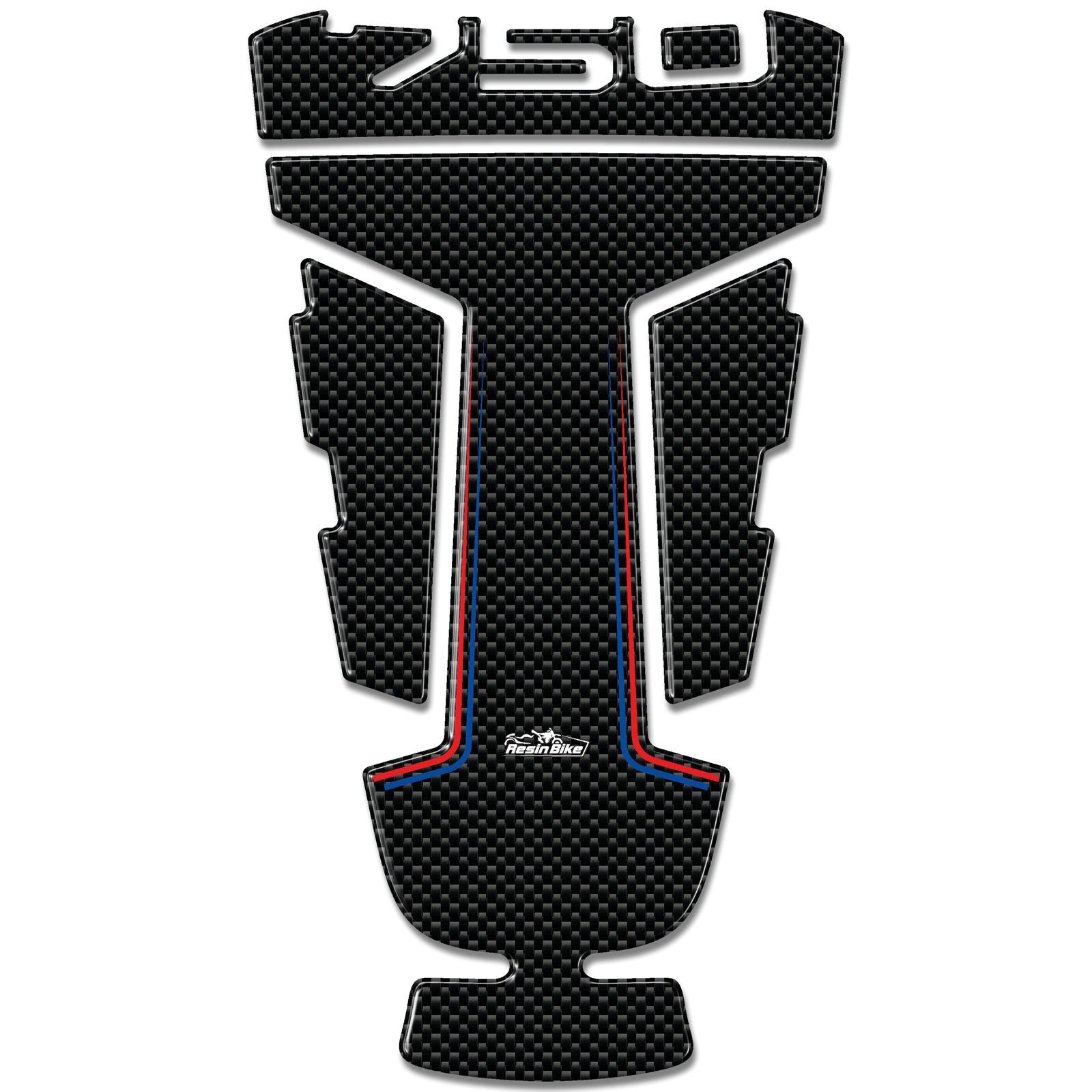 Resin Bike 3D Motorcycle Stickers - Footboard | Honda NC 750 D Integra 2018>2020 - Pyramid Motorcycle Accessories