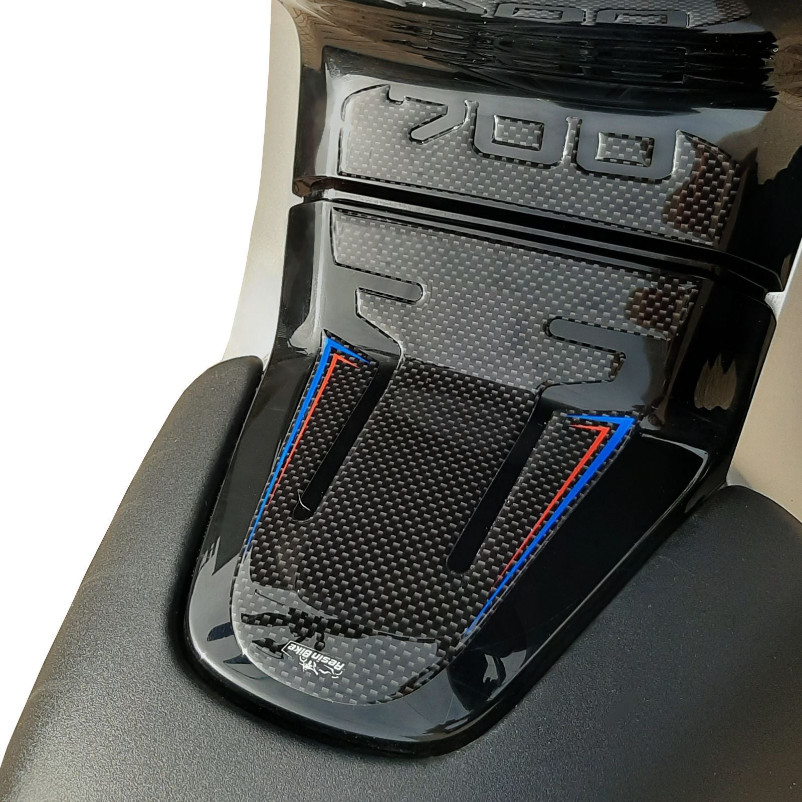 Resin Bike 3D Motorcycle Stickers - Footboard | Honda NC 700 D Integra 2012>2013 - Pyramid Motorcycle Accessories