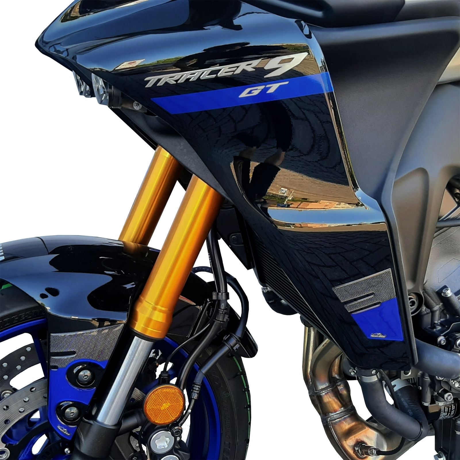 Resin Bike 3D Motorcycle Stickers - Side Panels | Yamaha Tracer 9 2021>Current RB-1000445500003 - Pyramid Motorcycle Accessories