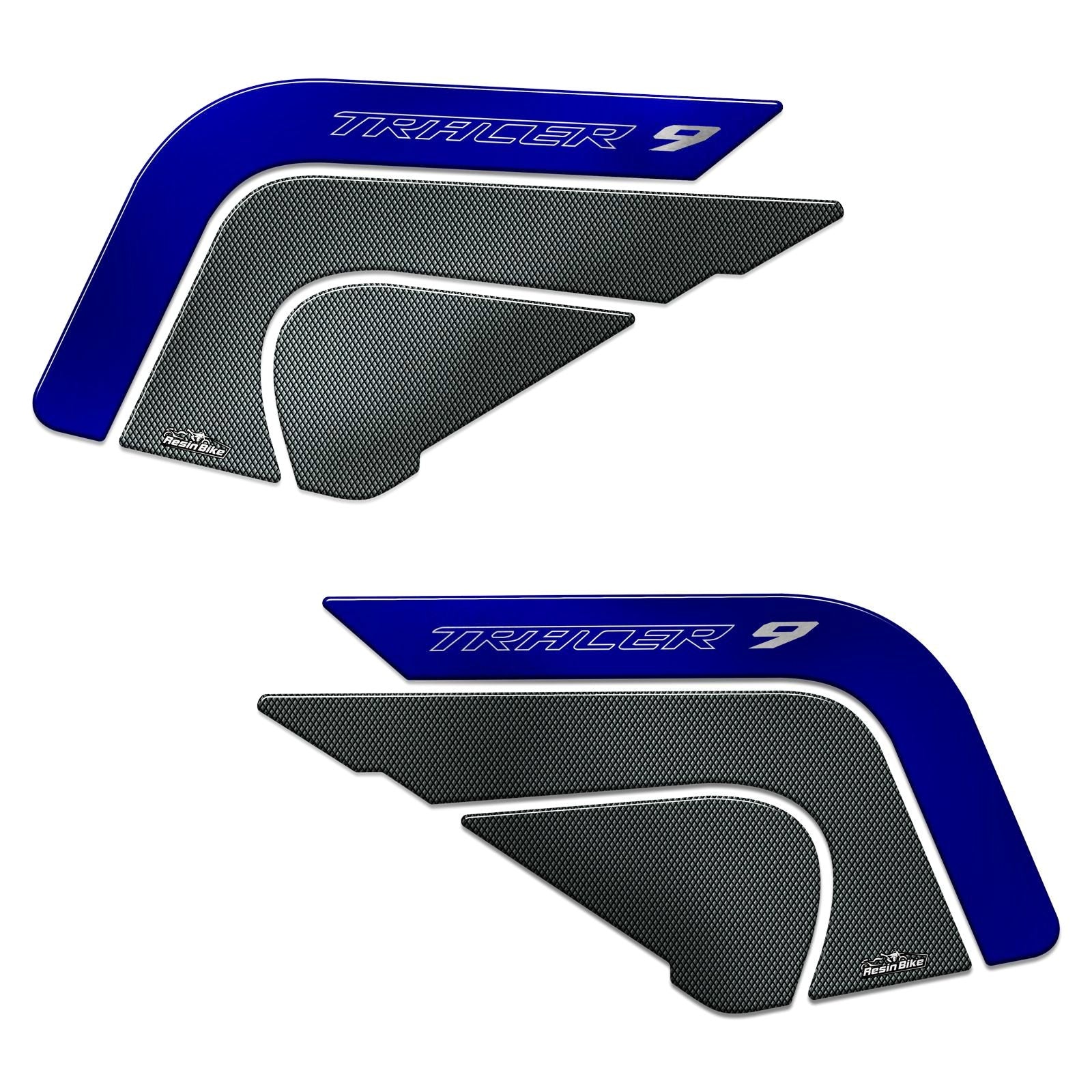 Resin Bike 3D Motorcycle Stickers - Tank Sides | Yamaha Tracer 9 2021>Current RB-1000445700007 - Pyramid Motorcycle Accessories