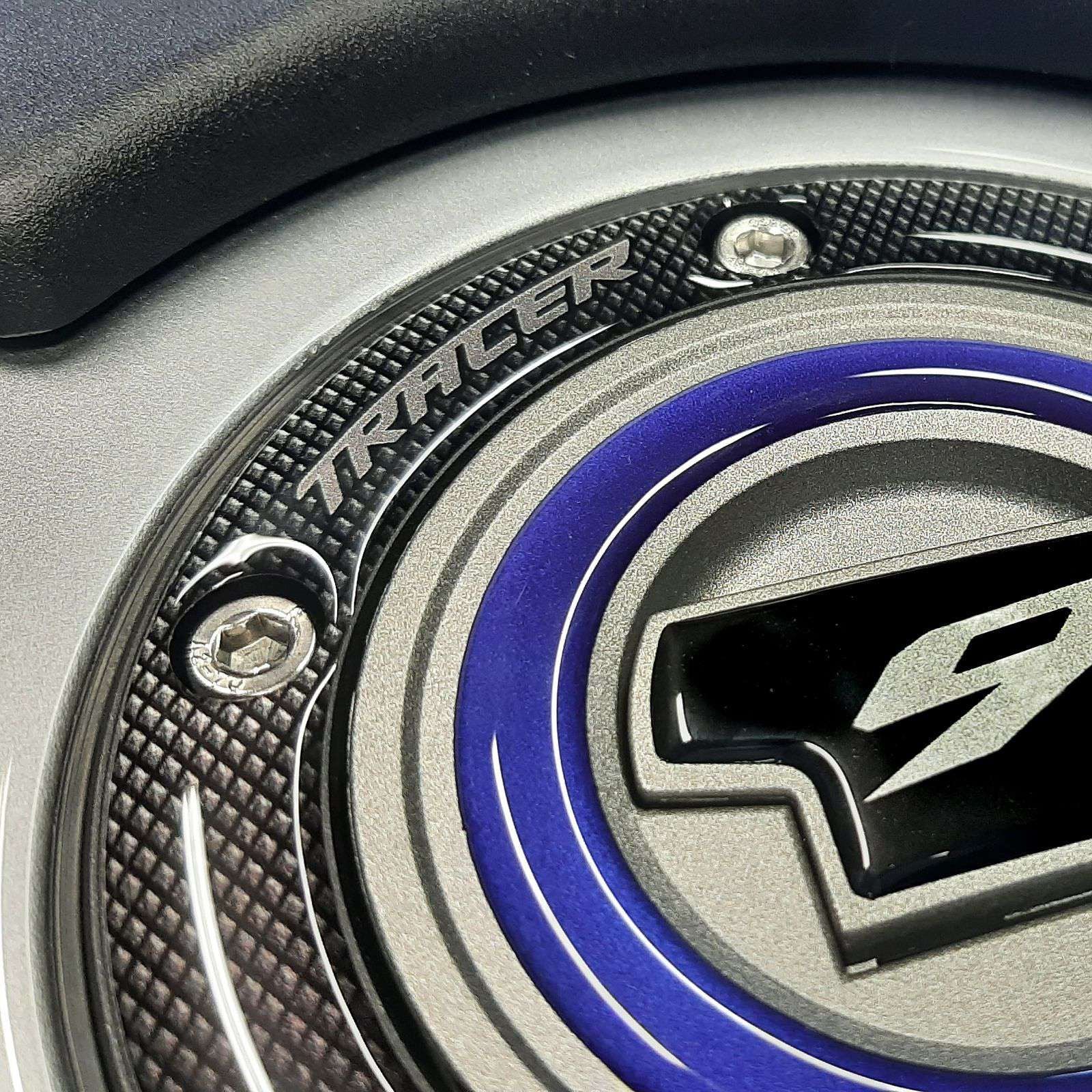Resin Bike 3D Motorcycle Stickers - Fuel Cap | Yamaha Tracer 9 2021>Current RB-1000445900001 - Pyramid Motorcycle Accessories
