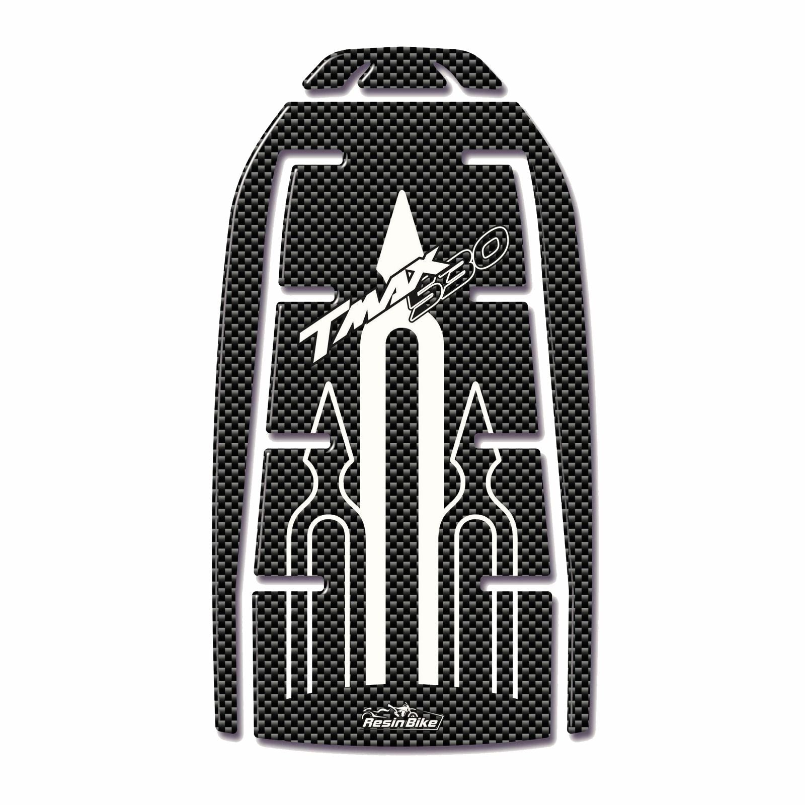 Resin Bike 3D Motorcycle Stickers - Fuel Cap | Yamaha TMAX 530 2017>2019 RB-B83151A4 - Pyramid Motorcycle Accessories