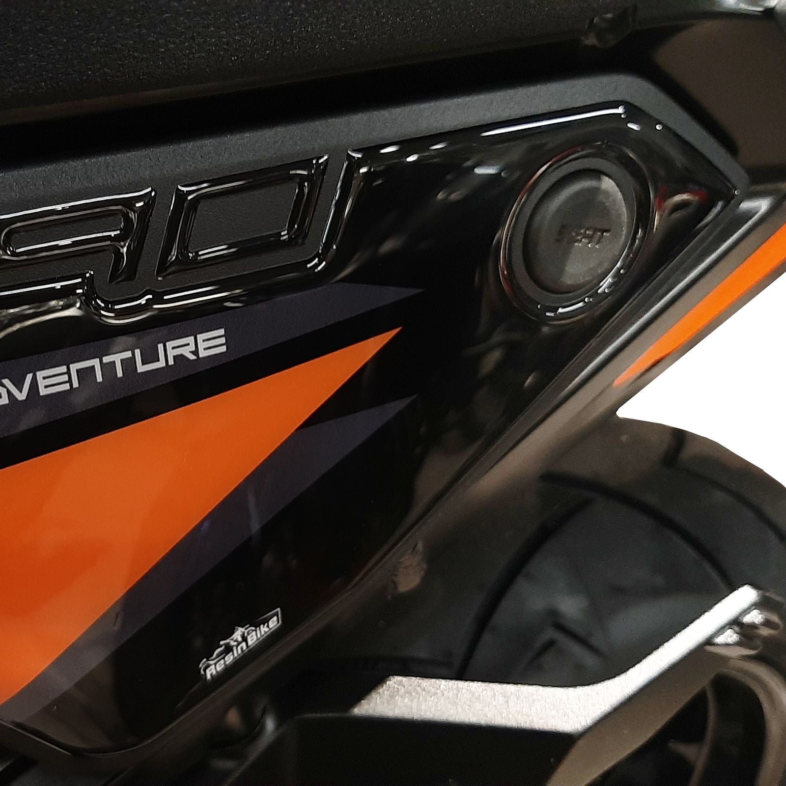Resin Bike 3D Motorcycle Stickers - Tank Sides | KTM 1290 Super Adventure S 2021>2025 - Pyramid Motorcycle Accessories