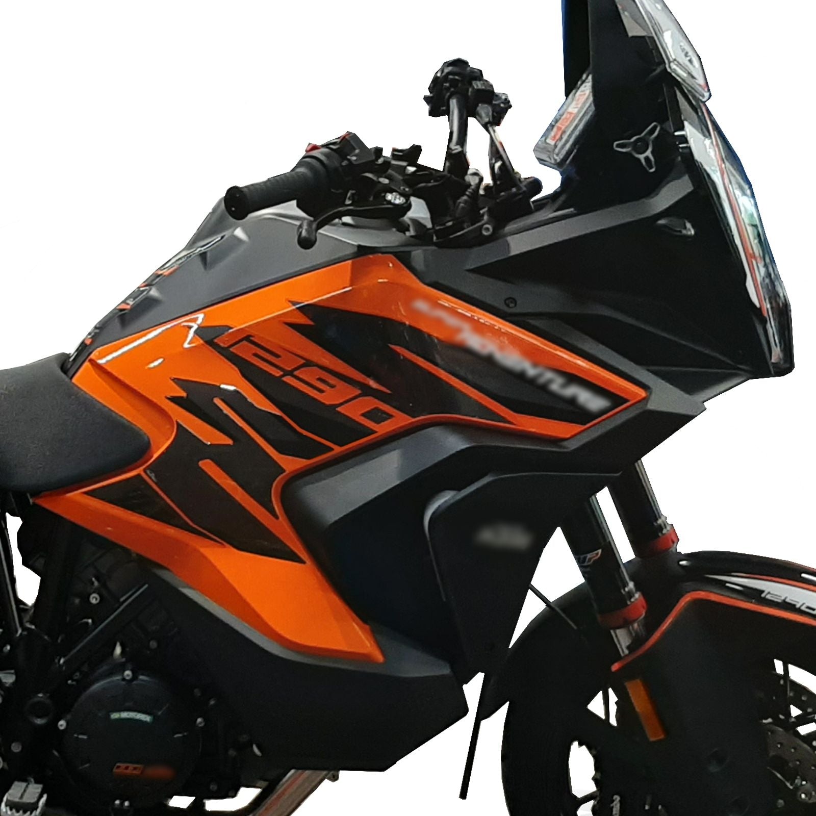 Resin Bike 3D Motorcycle Stickers - Tank Sides | KTM 1290 Super Adventure S 2021>2023 - Pyramid Motorcycle Accessories
