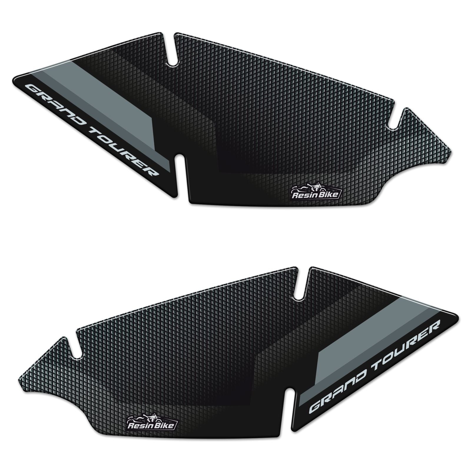 Resin Bike 3D Motorcycle Stickers - Mirrors | Kawasaki Versys 1000 2017>2024 - Pyramid Motorcycle Accessories