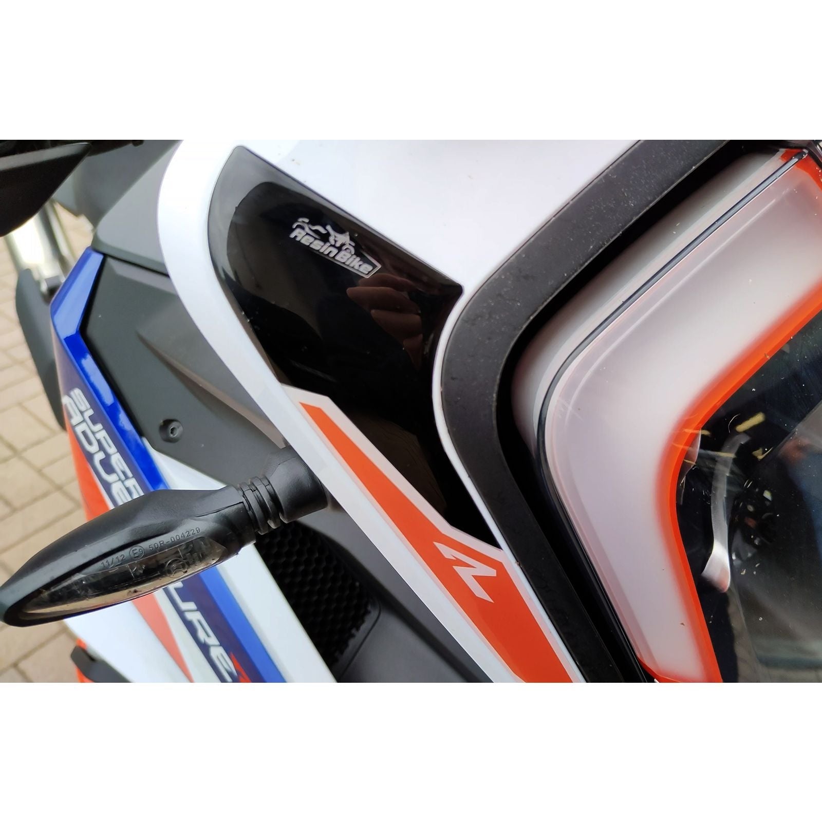 Resin Bike 3D Motorcycle Stickers - Front Fender | KTM 1290 Super Adventure R 2021>Current RB-1000448400003 - Pyramid Motorcycle Accessories