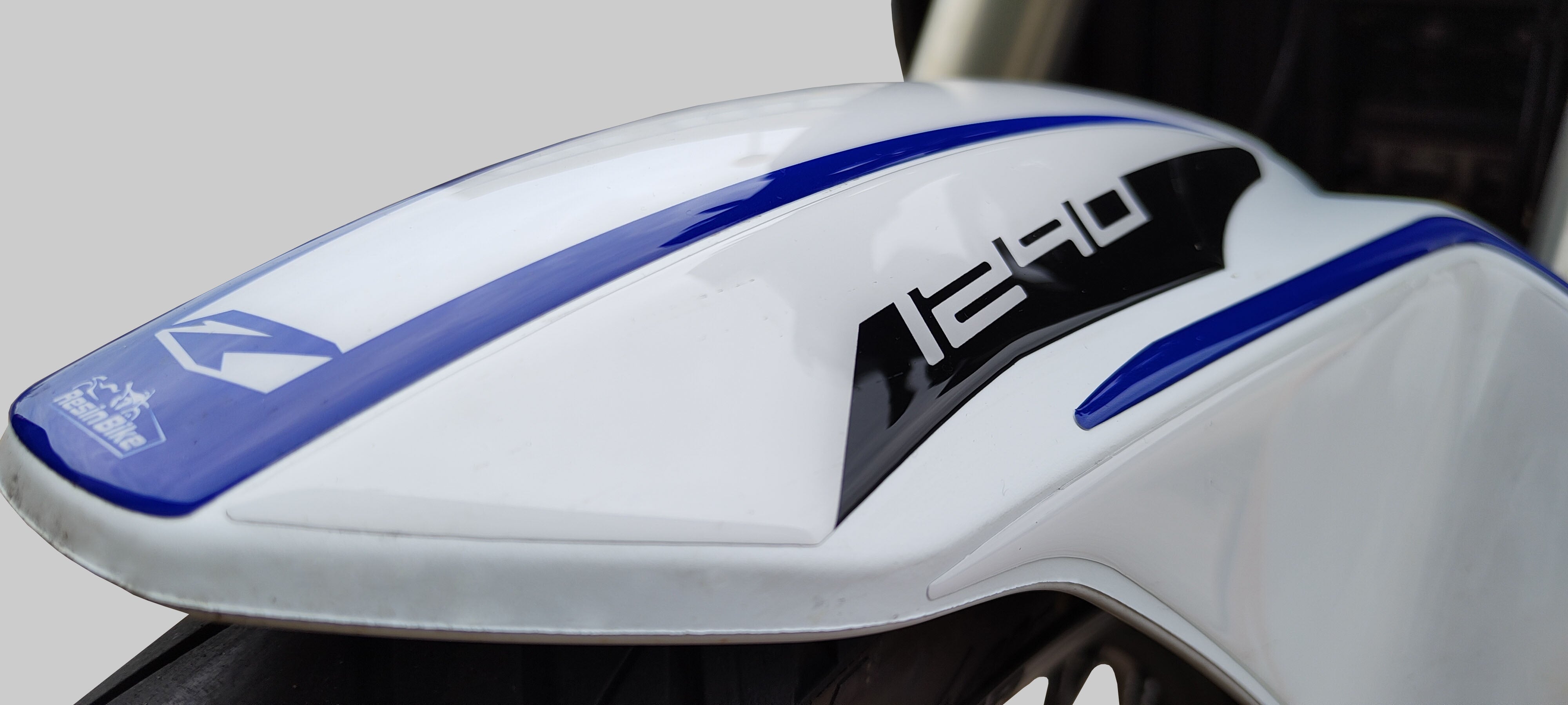 Resin Bike 3D Motorcycle Stickers - Front Fender | KTM 1290 Super Adventure R 2021>Current - Pyramid Motorcycle Accessories