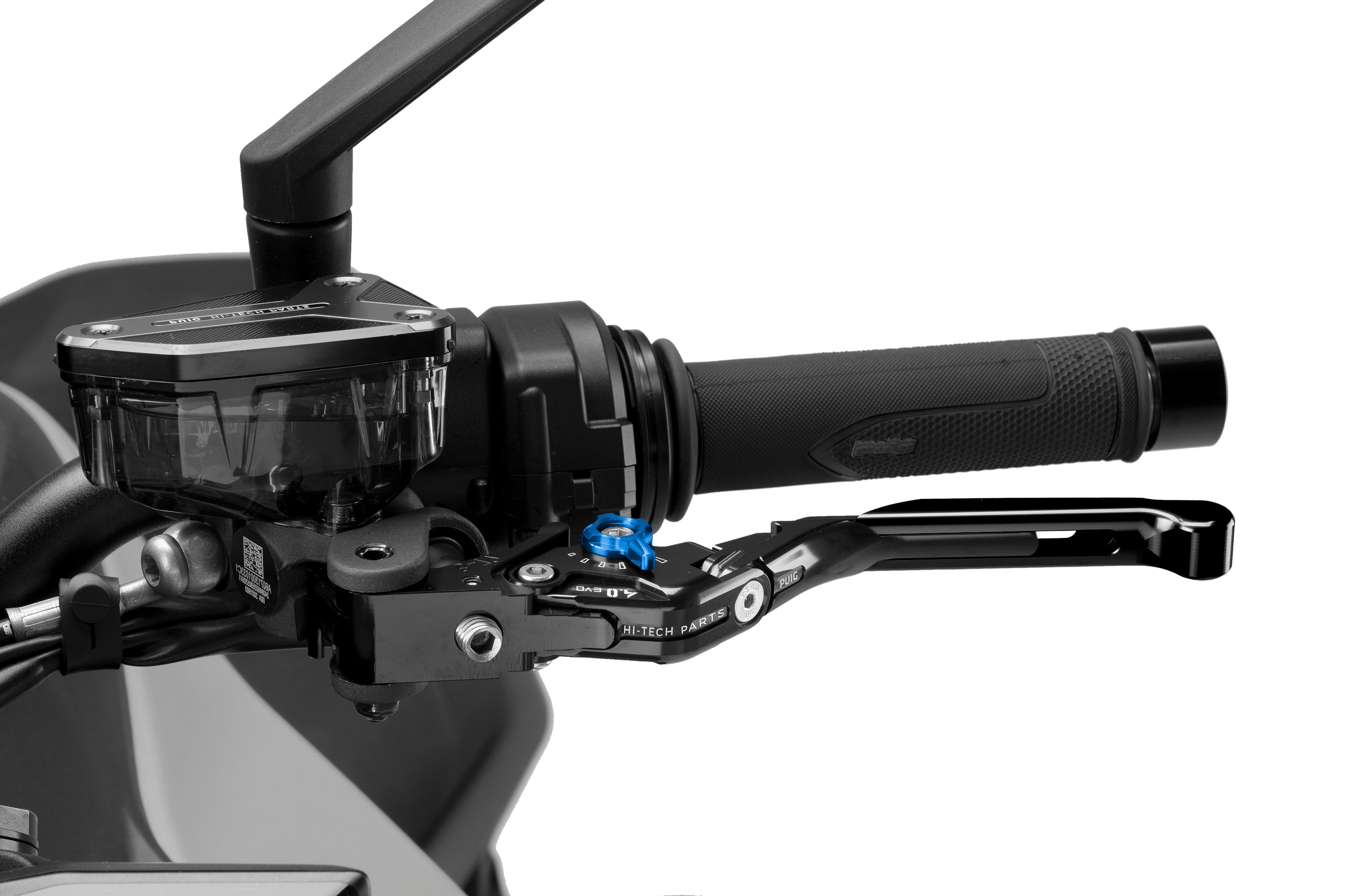 Puig 4.0 Lever - Extendable Foldable - Clutch/Rear Brake/Left Hand-M424NNA-Levers-Pyramid Motorcycle Accessories