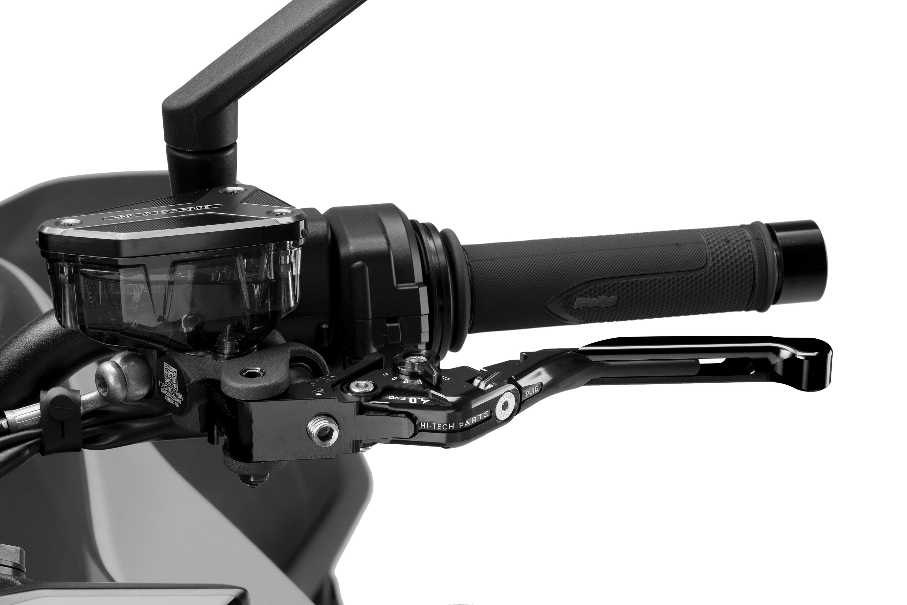 Puig 4.0 Lever - Extendable Foldable - Clutch/Rear Brake/Left Hand-M424NNN-Levers-Pyramid Motorcycle Accessories