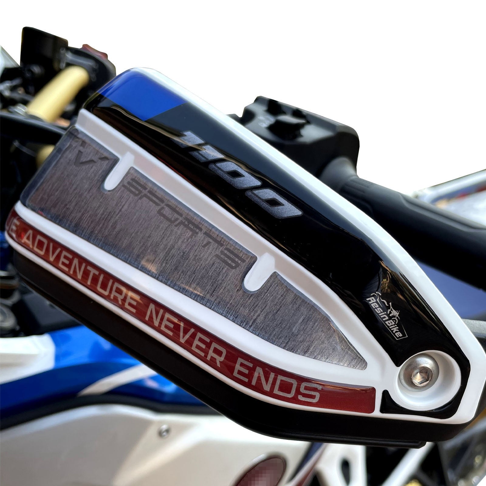 Resin Bike 3D Motorcycle Stickers - Handguards | Honda CRF 1100 L Africa Twin Adventure Sports 2020>2025 - Pyramid Motorcycle Accessories