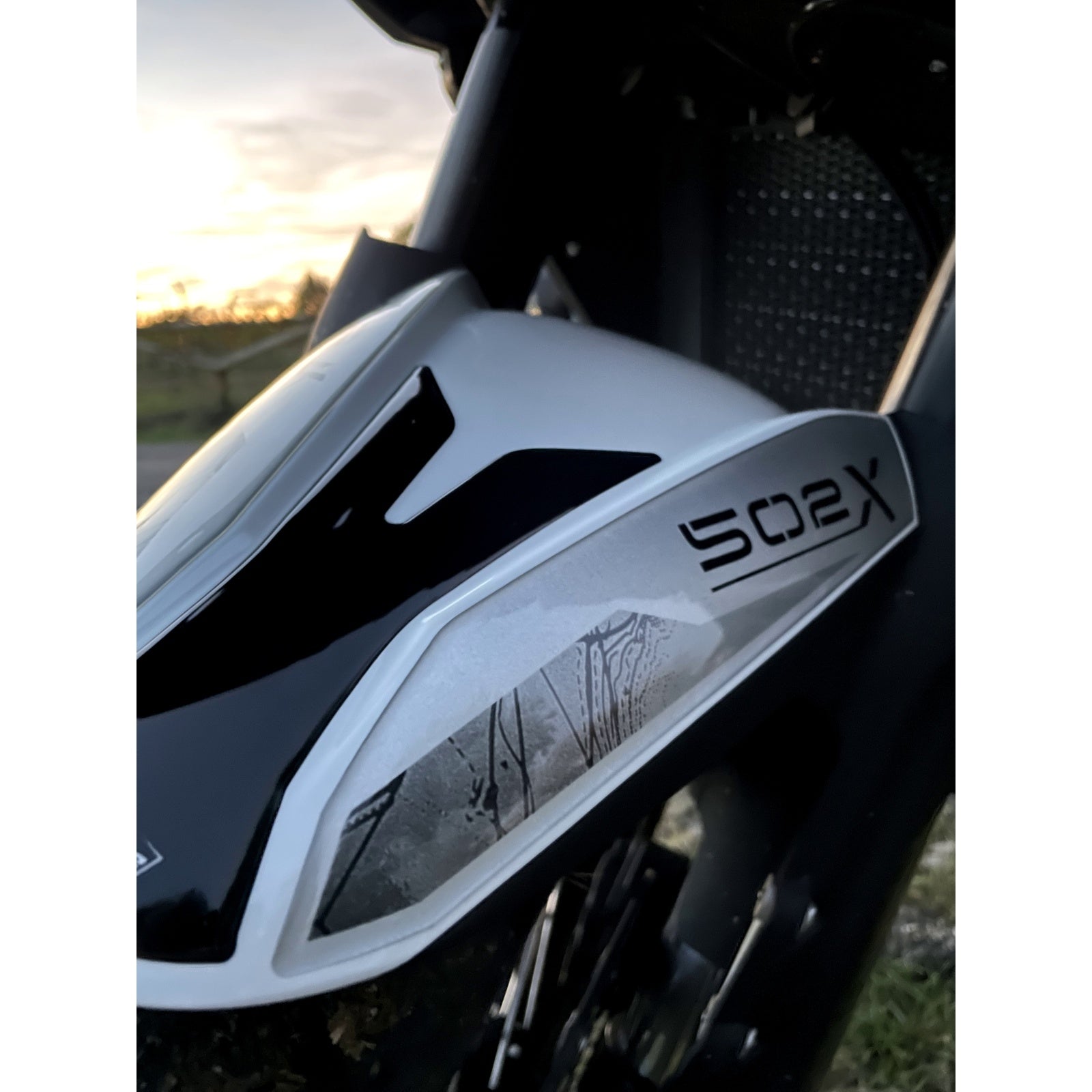 Resin Bike 3D Motorcycle Stickers - Footboard | Benelli TRK 502 X 2020>2026 RB-1000450200004 - Pyramid Motorcycle Accessories