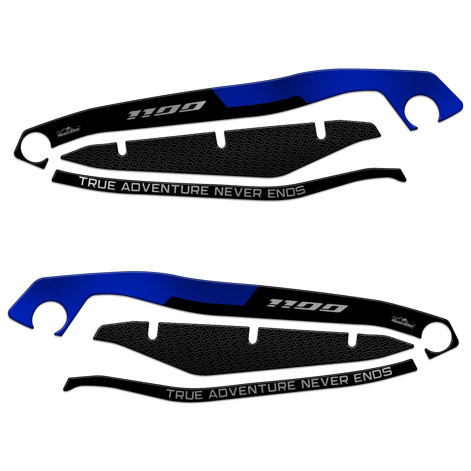 Resin Bike 3D Motorcycle Stickers - Handguards | Honda CRF 1100 L Africa Twin Adventure Sports 2020>2025 - Pyramid Motorcycle Accessories