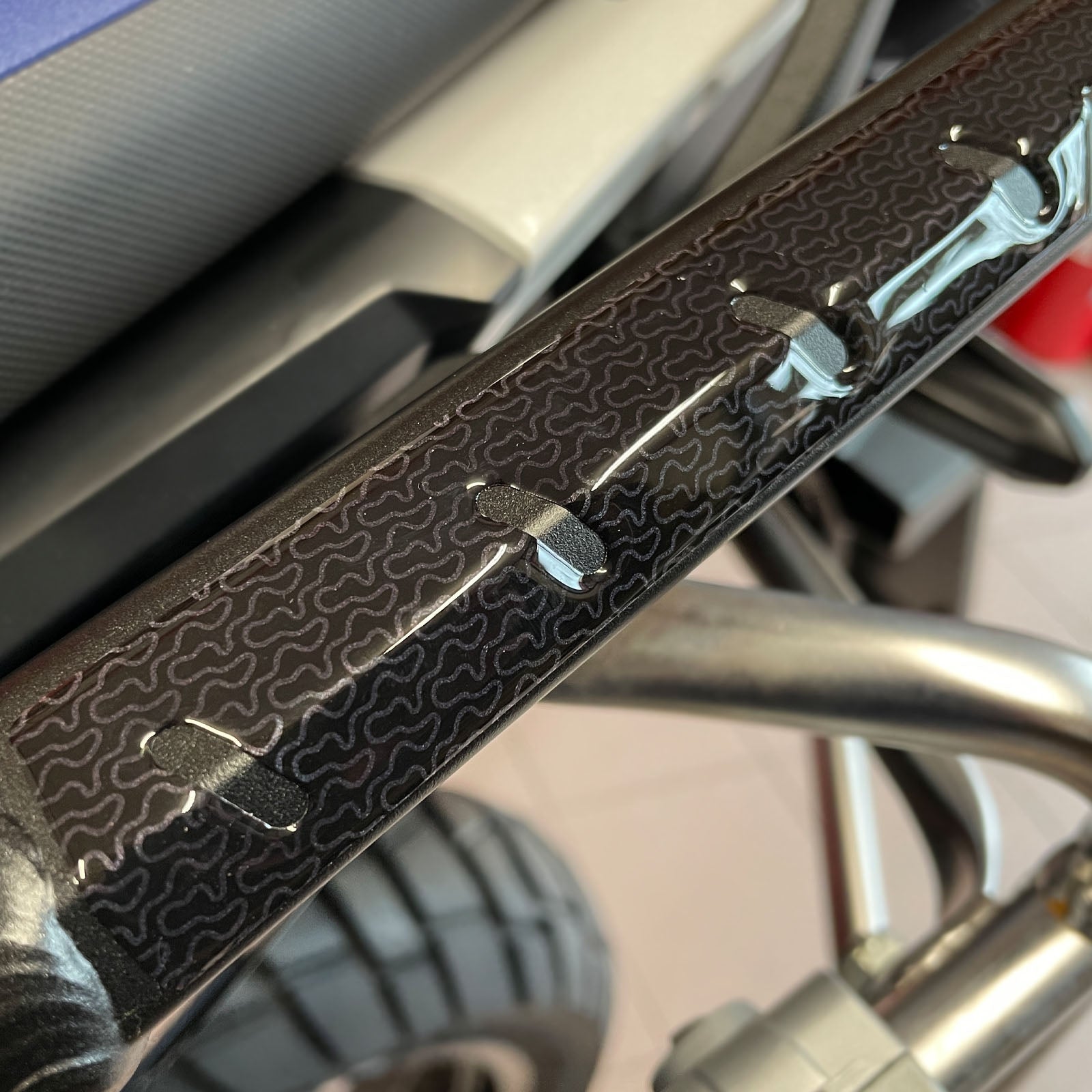 Resin Bike 3D Motorcycle Stickers - Passenger Handles | Honda CRF 1100 L Africa Twin 2022>2023 - Pyramid Motorcycle Accessories