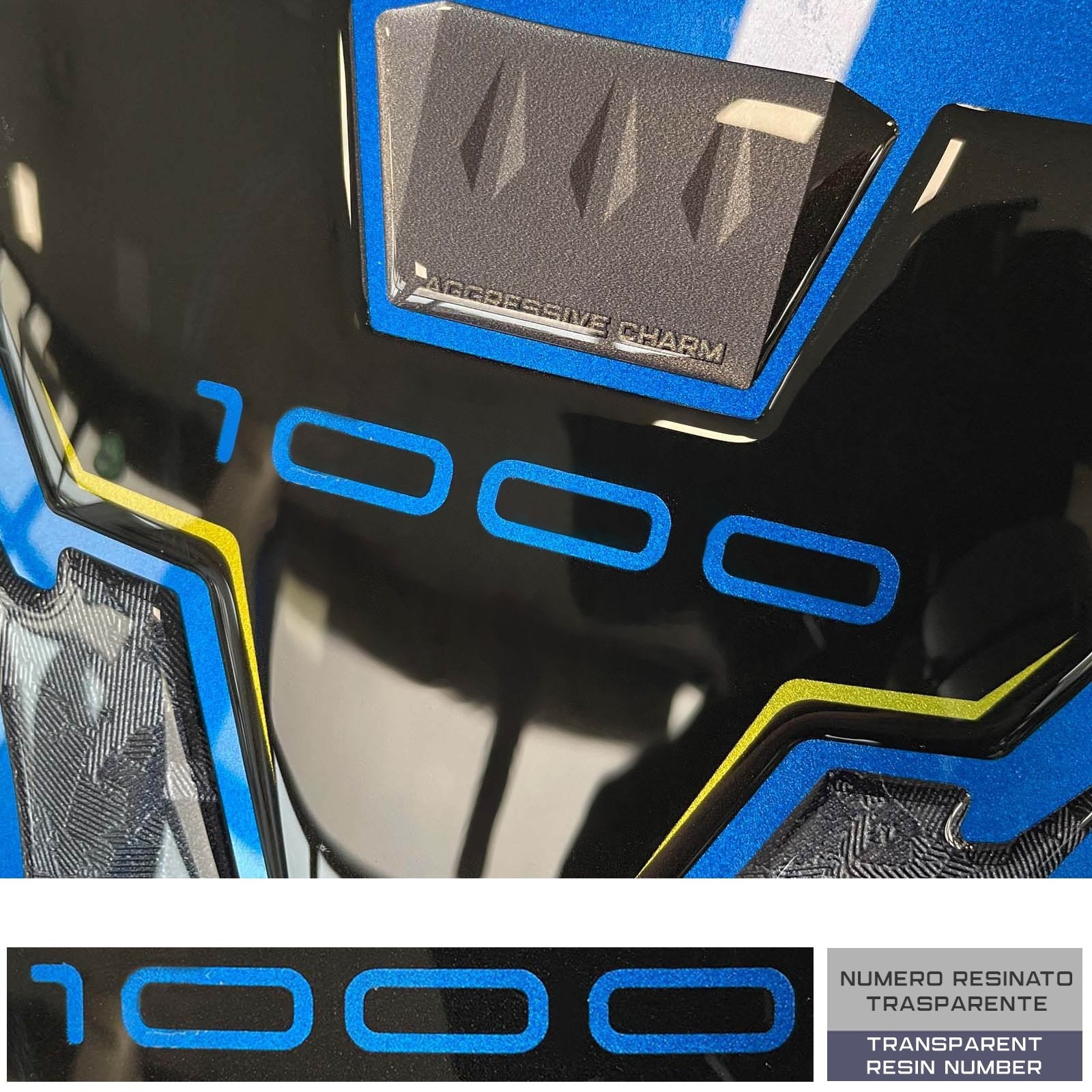 Resin Bike 3D Motorcycle Stickers - Tank Pad | Suzuki GSX-S1000 2021>2025 - Pyramid Motorcycle Accessories