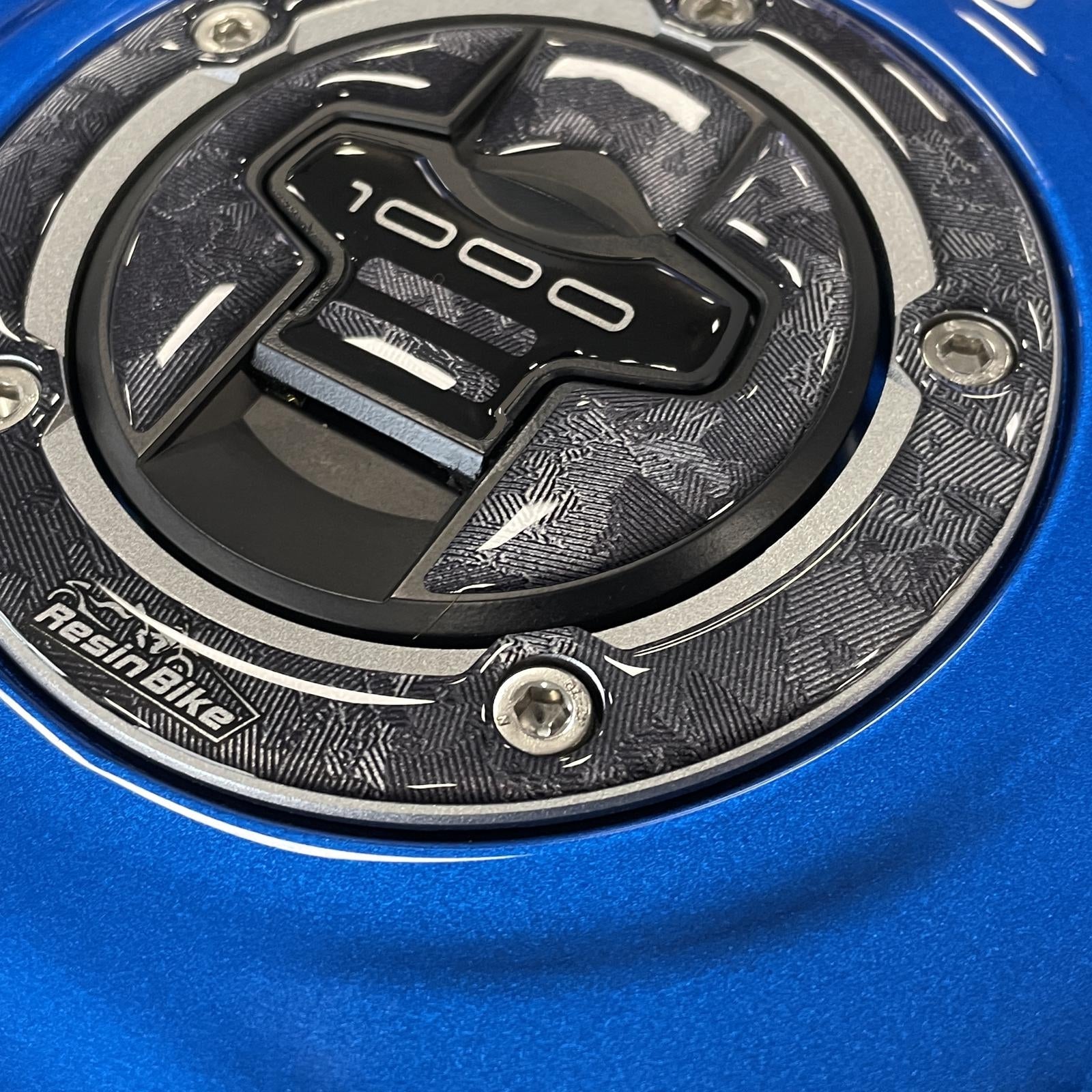 Resin Bike 3D Motorcycle Stickers - Fuel Cap | Suzuki GSX-S1000 2021>2026 - Pyramid Motorcycle Accessories