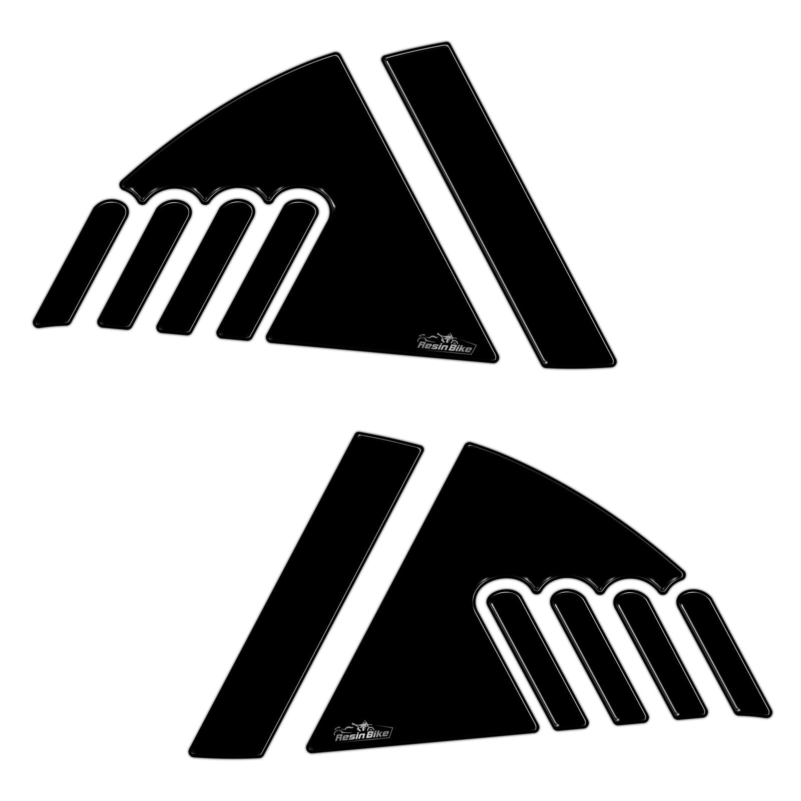 Resin Bike 3D Motorcycle Stickers - Tank Sides | Moto Guzzi V85 TT 2021>2022 - Pyramid Motorcycle Accessories