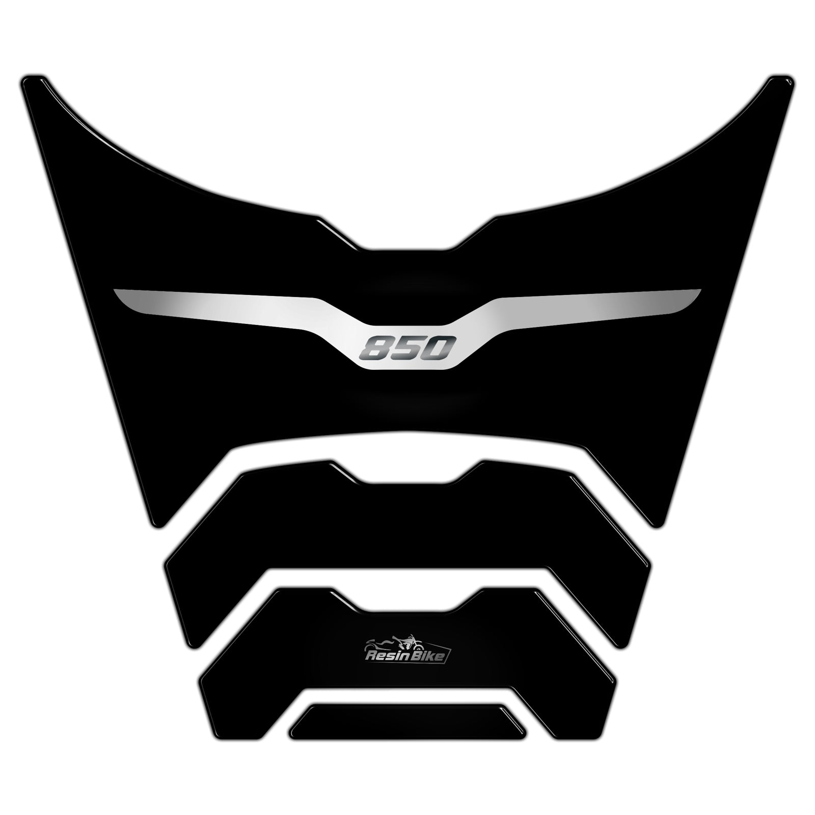 Resin Bike 3D Motorcycle Stickers - Tank Pad | Moto Guzzi V85 TT 2021>2026 - Pyramid Motorcycle Accessories