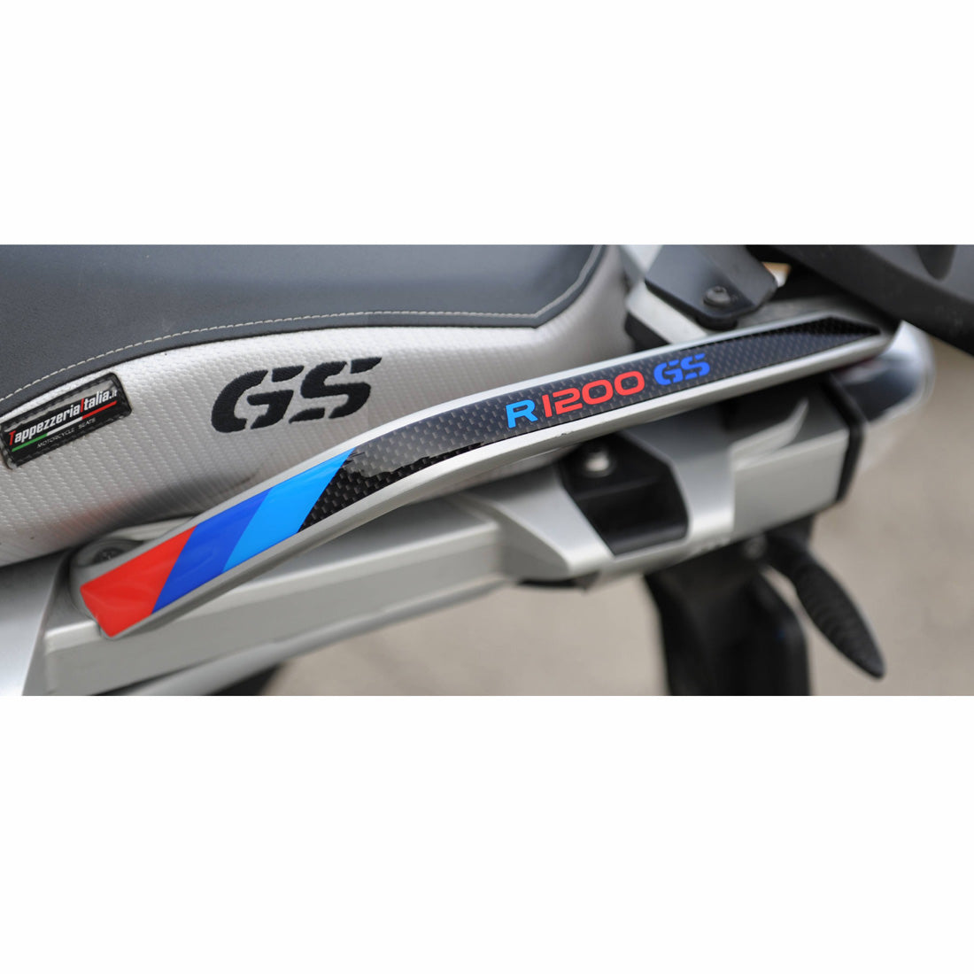 Resin Bike 3D Motorcycle Stickers - Passenger Handles | BMW R 1200 GS 2013>2016 - Pyramid Motorcycle Accessories