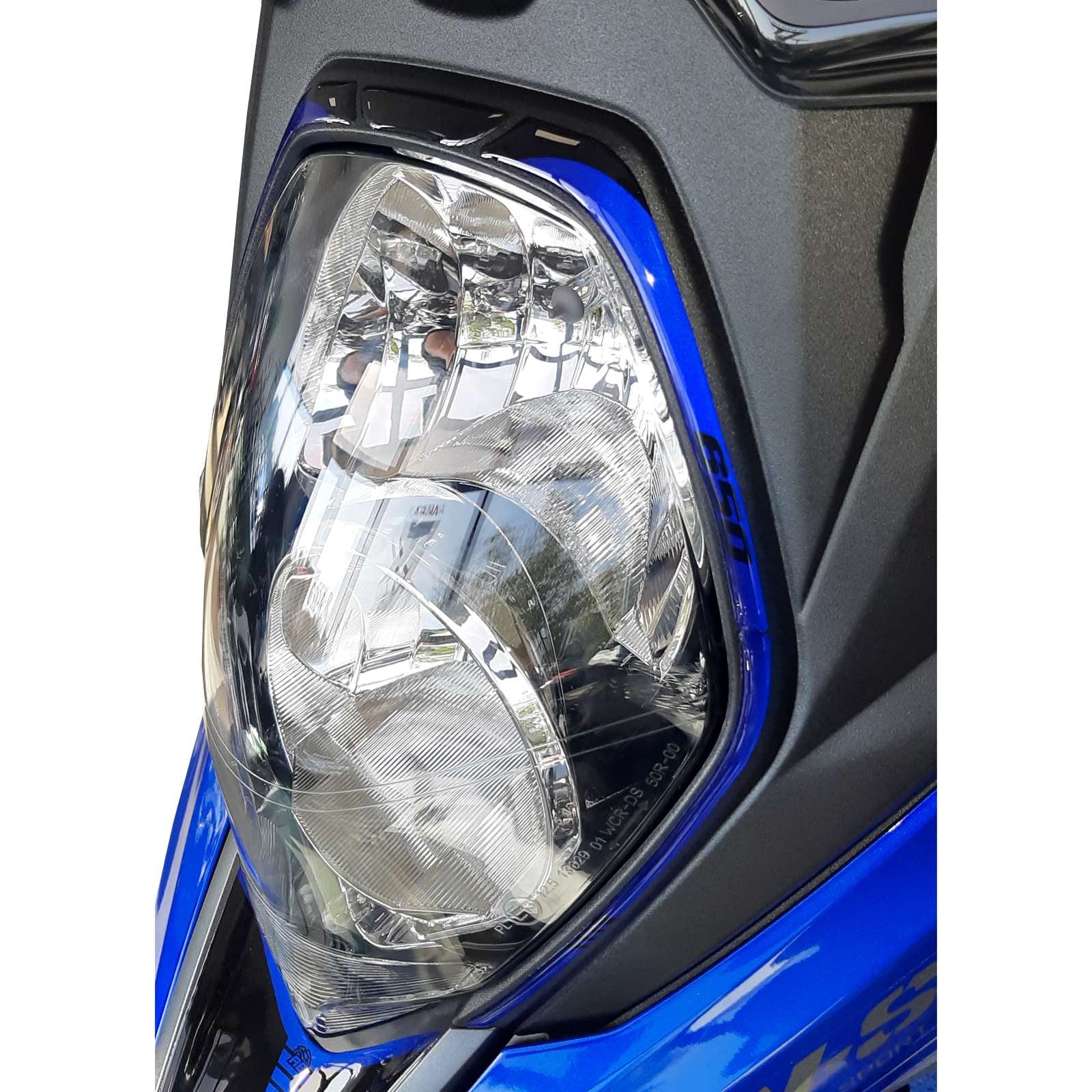 Resin Bike 3D Motorcycle Stickers - Headlight | Suzuki V-Strom 650XT 2017>2023 RB-1000148300009 - Pyramid Motorcycle Accessories