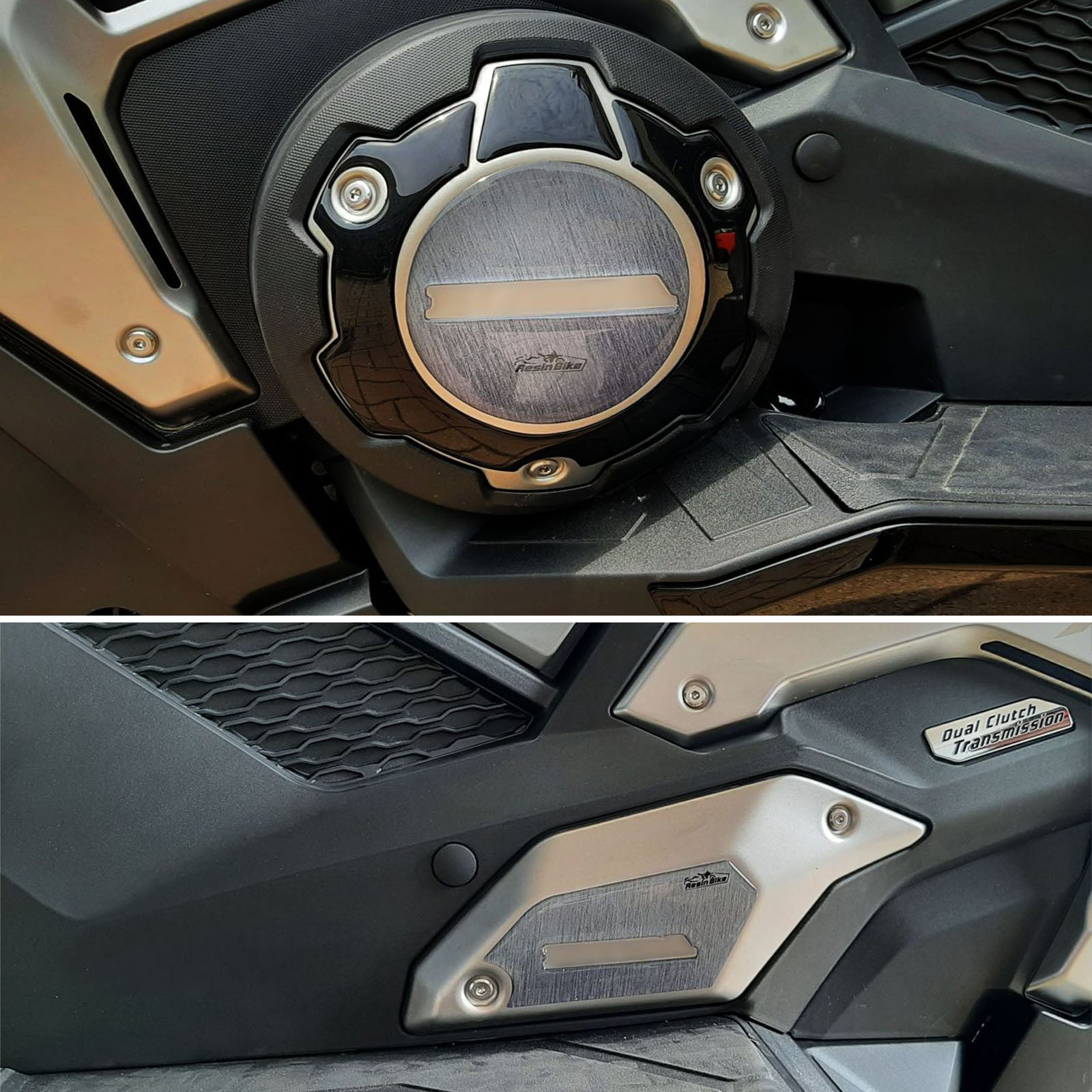 Resin Bike 3D Motorcycle Stickers - Variator Cover | Honda X-Adv 2021>2024 - Pyramid Motorcycle Accessories