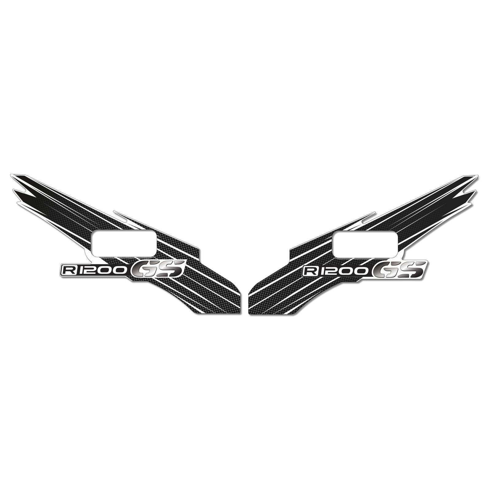 Resin Bike 3D Motorcycle Stickers - Panniers | BMW R 1200 GS 2013>2016 RB-BO255253 - Pyramid Motorcycle Accessories