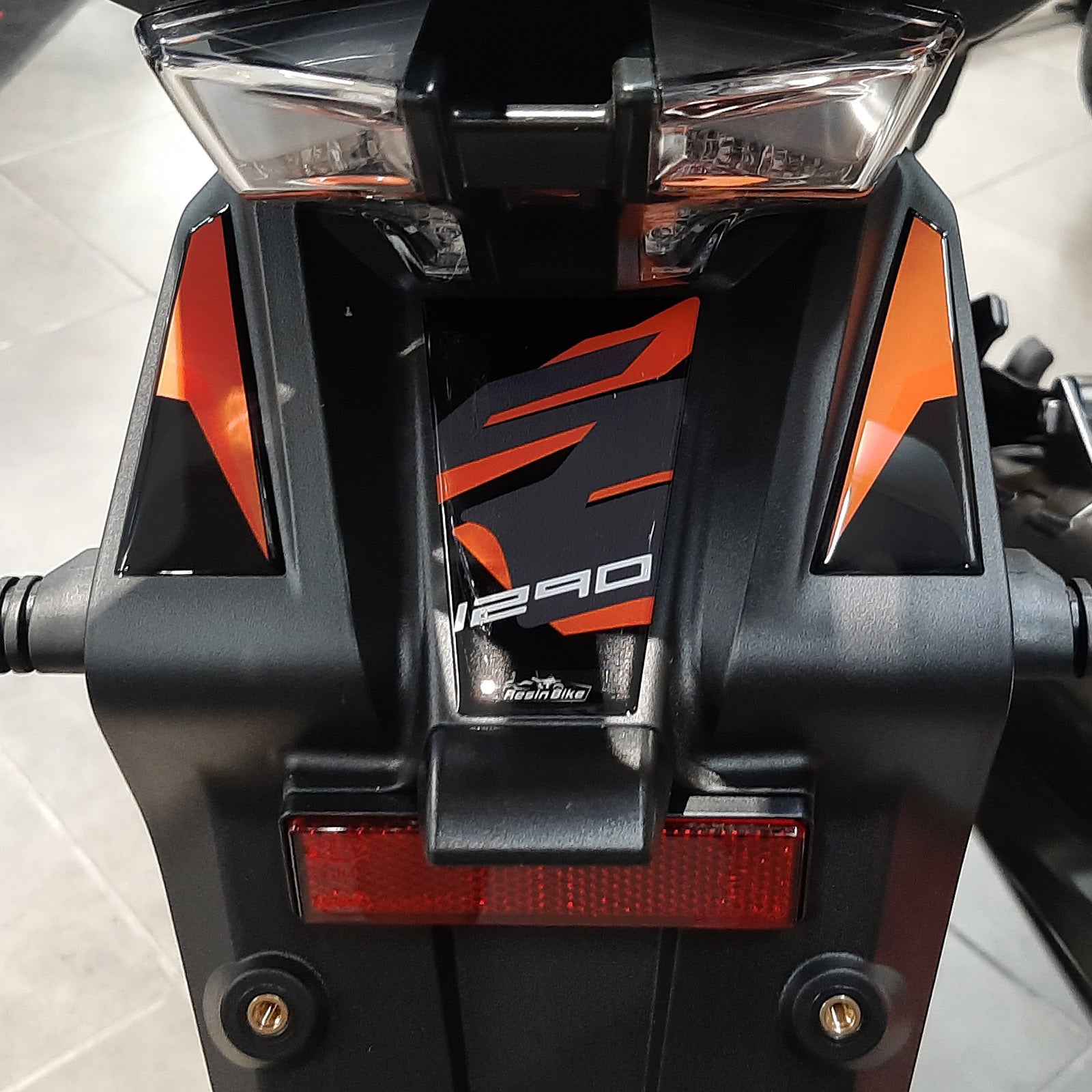 Resin Bike 3D Motorcycle Stickers - Tail Section | KTM 1290 Super Adventure S 2021>2025 - Pyramid Motorcycle Accessories