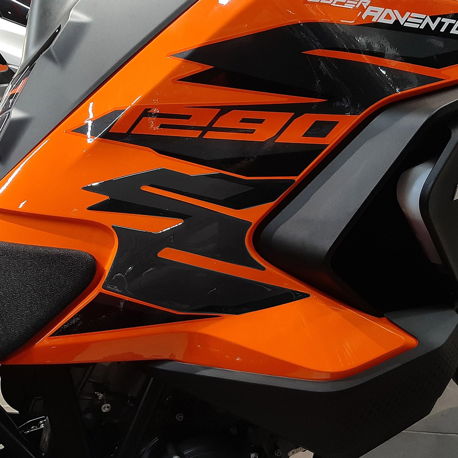 Resin Bike 3D Motorcycle Stickers - Tank Sides | KTM 1290 Super Adventure S 2021>2023 - Pyramid Motorcycle Accessories