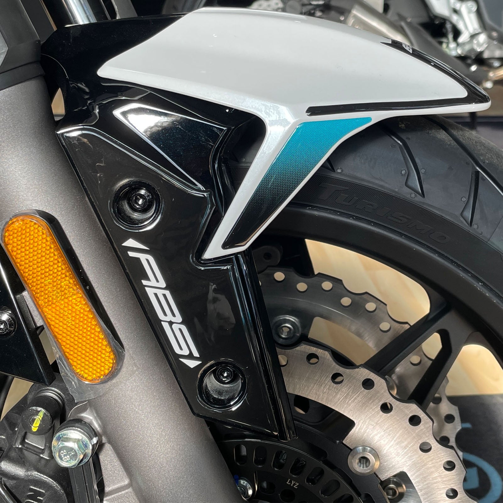 Resin Bike 3D Motorcycle Stickers - Side Panels | CFMoto 650NK 2021>2024 - Pyramid Motorcycle Accessories