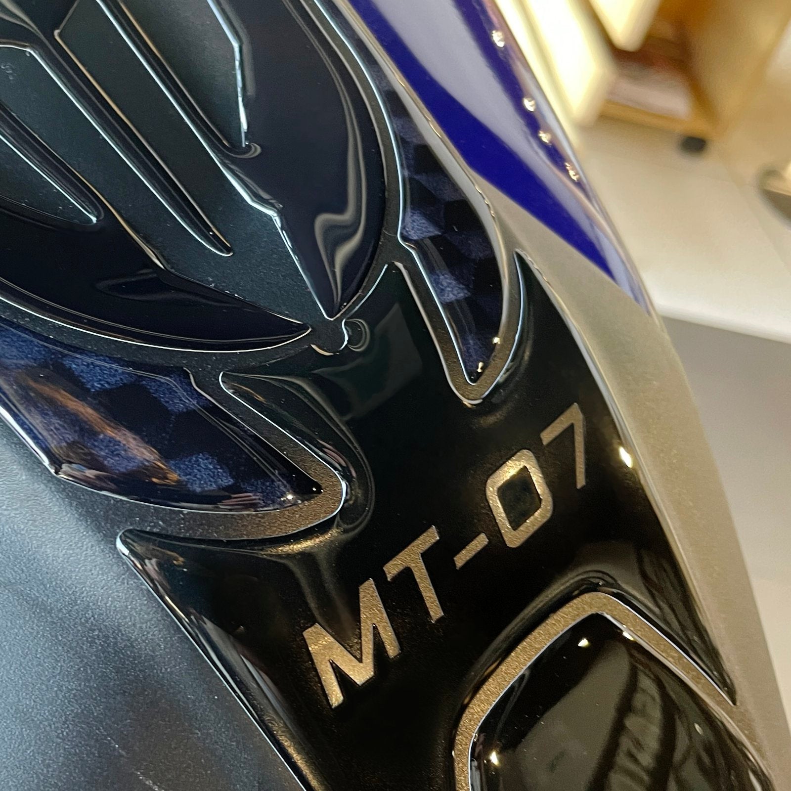 Resin Bike 3D Motorcycle Stickers - Tank Pad | Yamaha MT-07 2021>2024 RB-1000458400000 - Pyramid Motorcycle Accessories