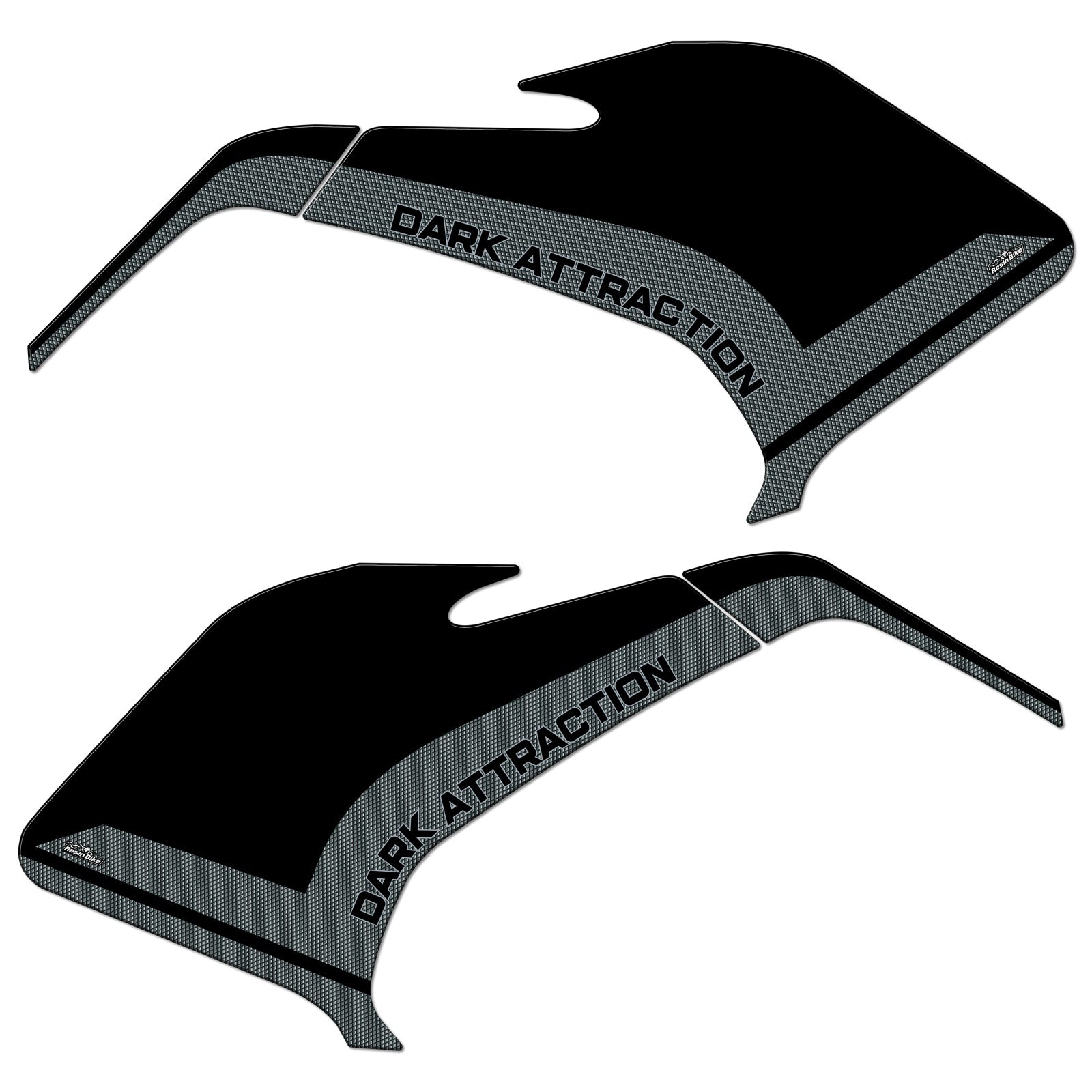 Resin Bike 3D Motorcycle Stickers - Tank Sides | Yamaha MT-07 2021>2024 RB-1000458700001 - Pyramid Motorcycle Accessories