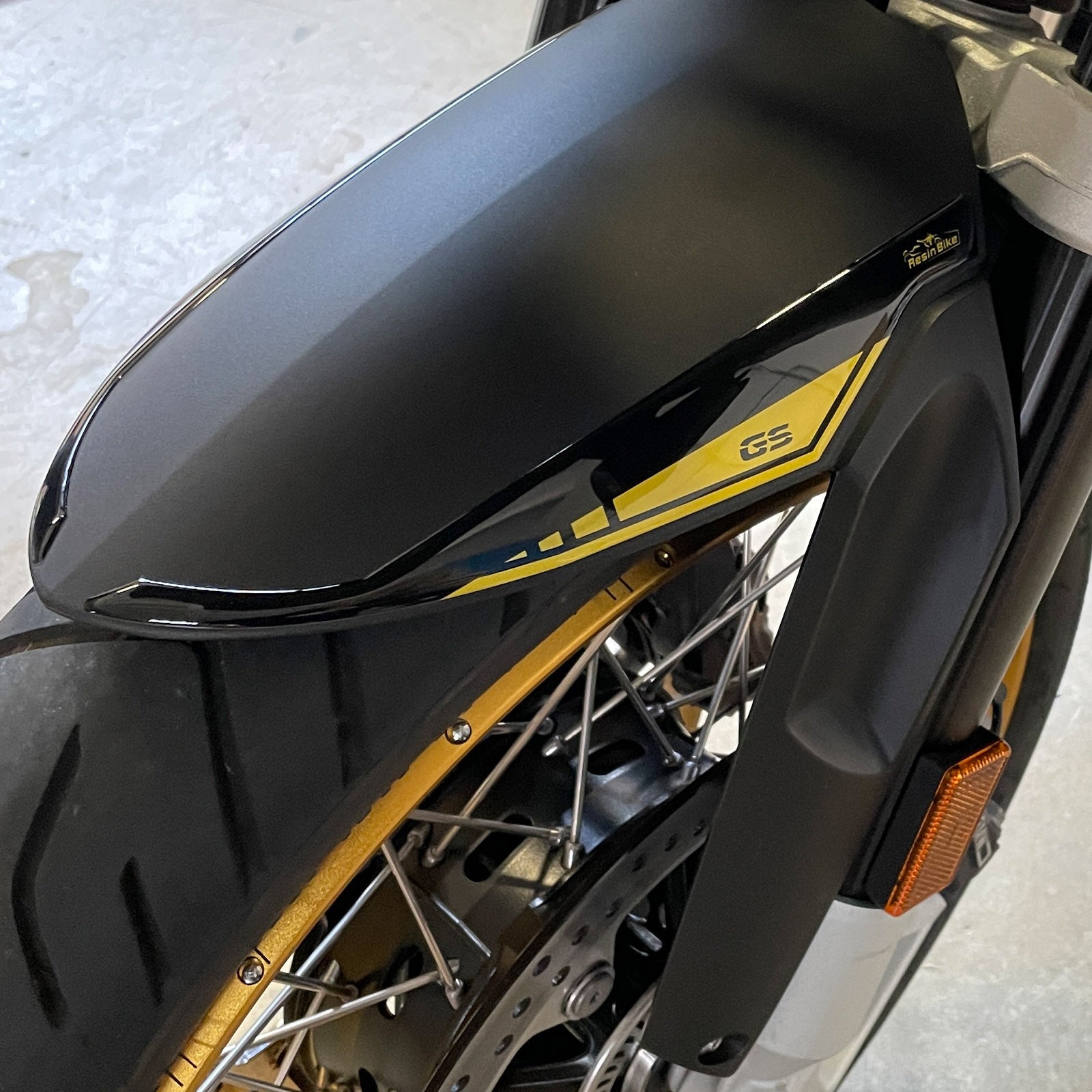 Resin Bike 3D Motorcycle Stickers - Footboard | BMW R 1250 GS 2021>2024 - Pyramid Motorcycle Accessories