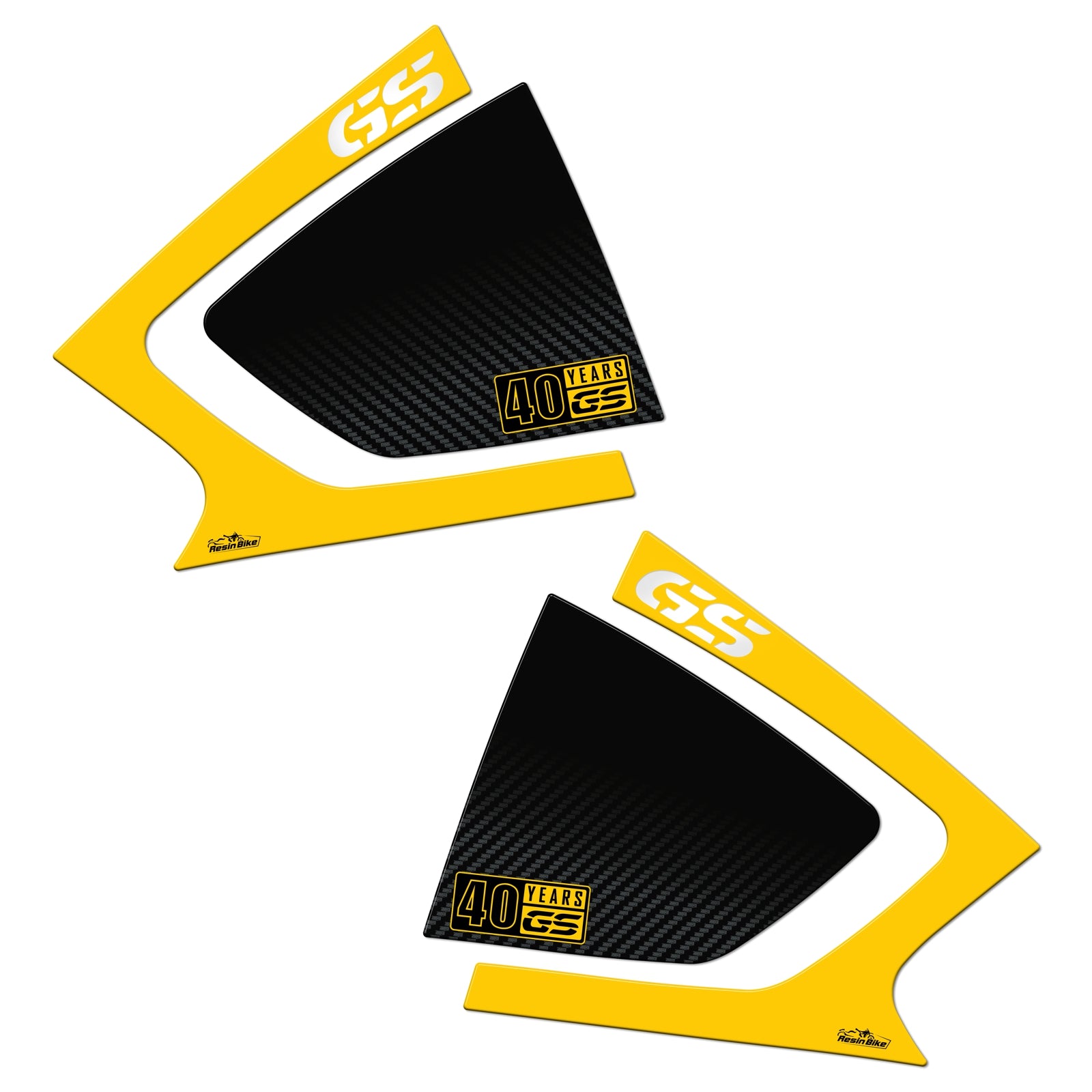 Resin Bike 3D Motorcycle Stickers - Tank Sides | BMW R 1250 GS 2021>2024 RB-1000461000006 - Pyramid Motorcycle Accessories