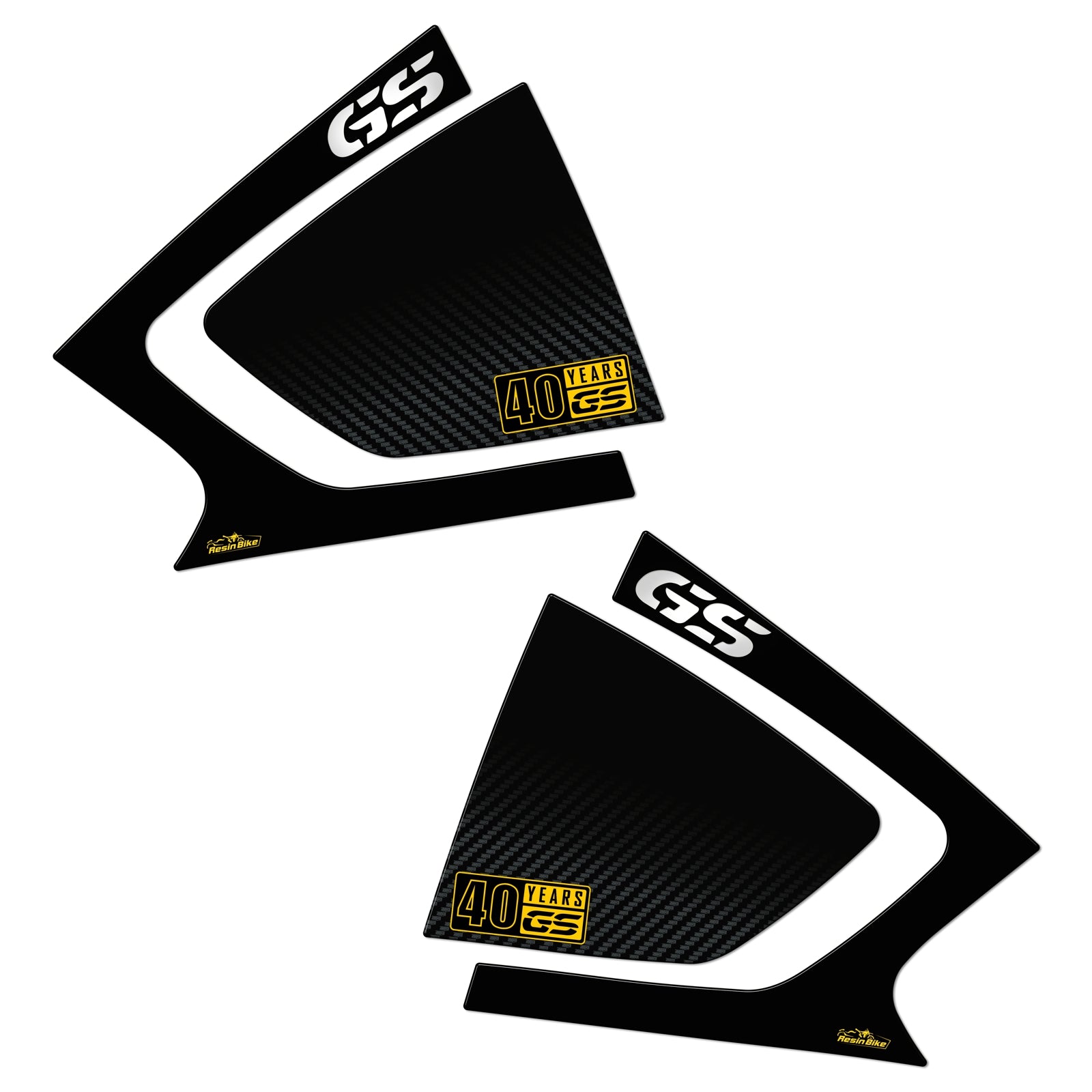 Resin Bike 3D Motorcycle Stickers - Tank Sides | BMW R 1250 GS 2021>2024 RB-1000461100003 - Pyramid Motorcycle Accessories