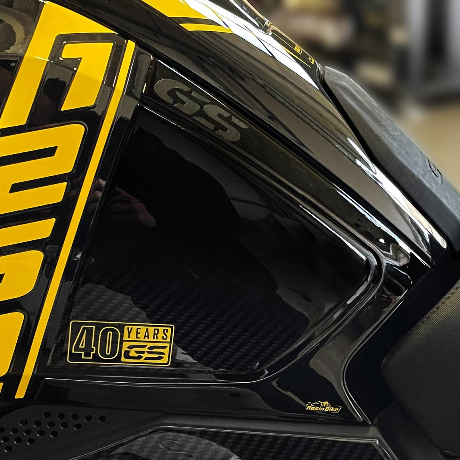 Resin Bike 3D Motorcycle Stickers - Tank Sides | BMW R 1250 GS 2021>2024 RB-1000461100003 - Pyramid Motorcycle Accessories