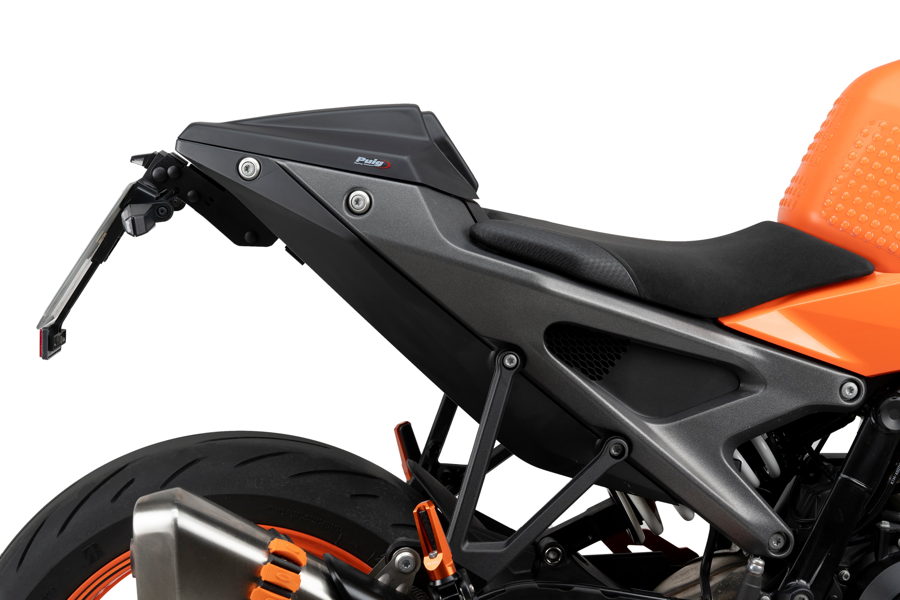 Puig Seat Cowl | Matte Black | KTM 990 Duke 2024>Current - Pyramid Motorcycle Accessories