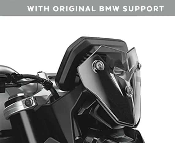 Puig Touring Screen | Clear | BMW F900R (Bikes with BMW screen support) 2020>Current - Pyramid Motorcycle Accessories