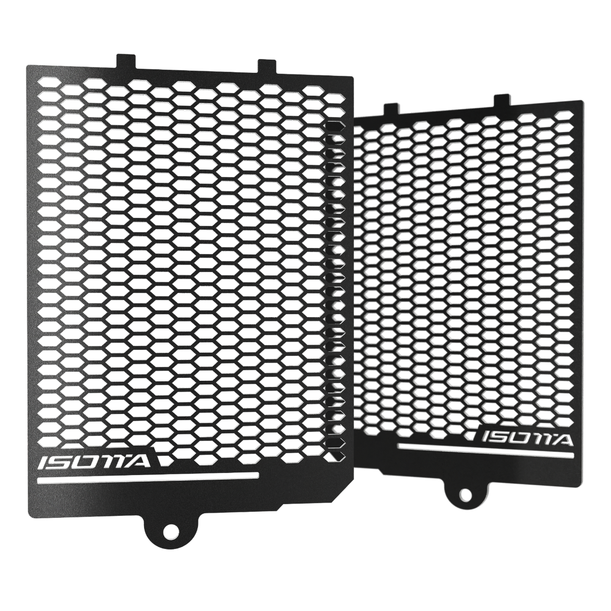 Isotta Radiator Guards | Black | BMW R 1300 GS / GS Adventure - Pyramid Motorcycle Accessories