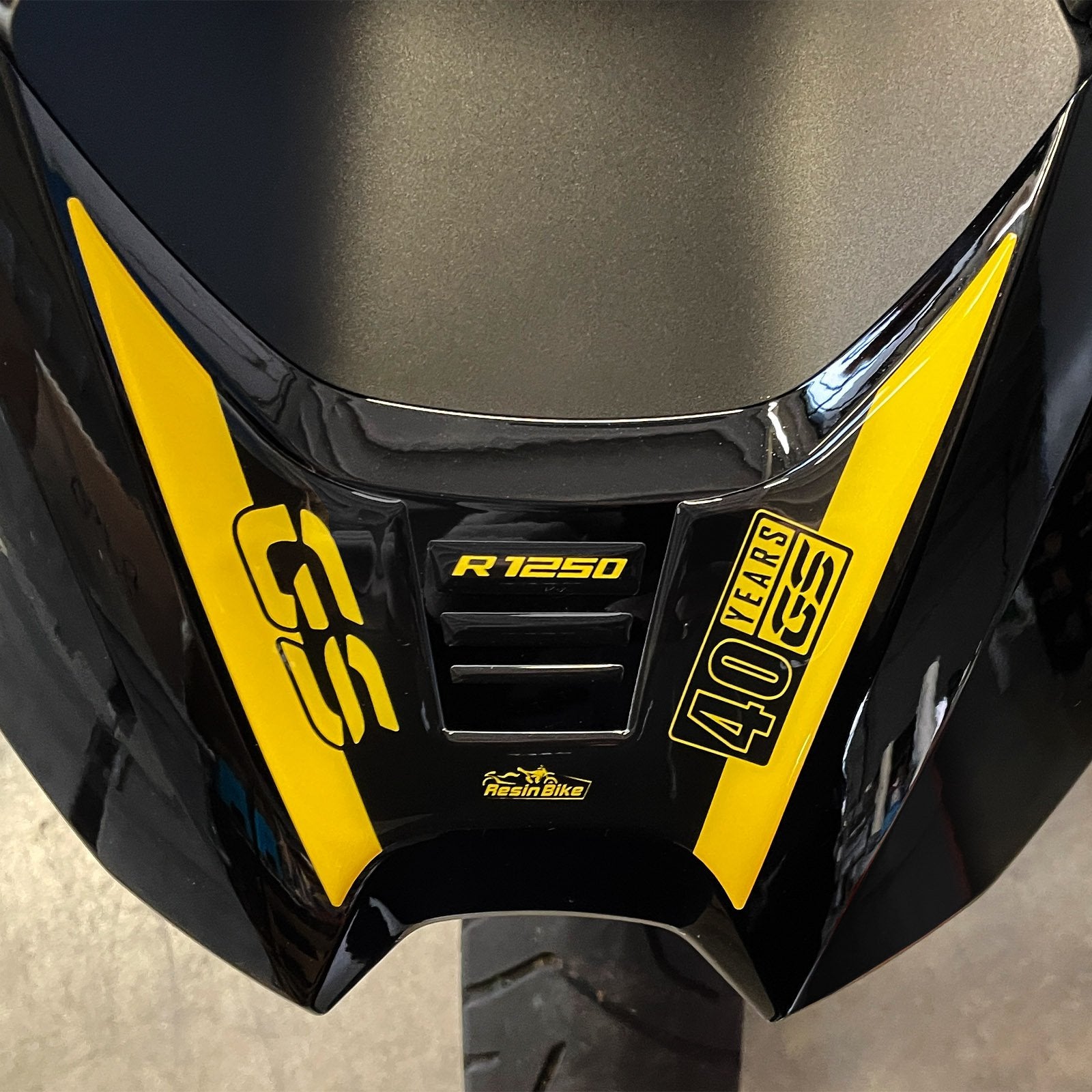 Resin Bike 3D Motorcycle Stickers - Beak | BMW R 1250 GS 2020>2021 - Pyramid Motorcycle Accessories