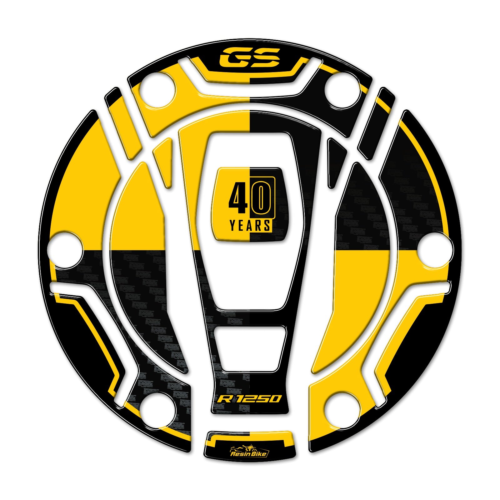 Resin Bike 3D Motorcycle Stickers - Fuel Cap | BMW R 1250 GS 2020>2021 - Pyramid Motorcycle Accessories
